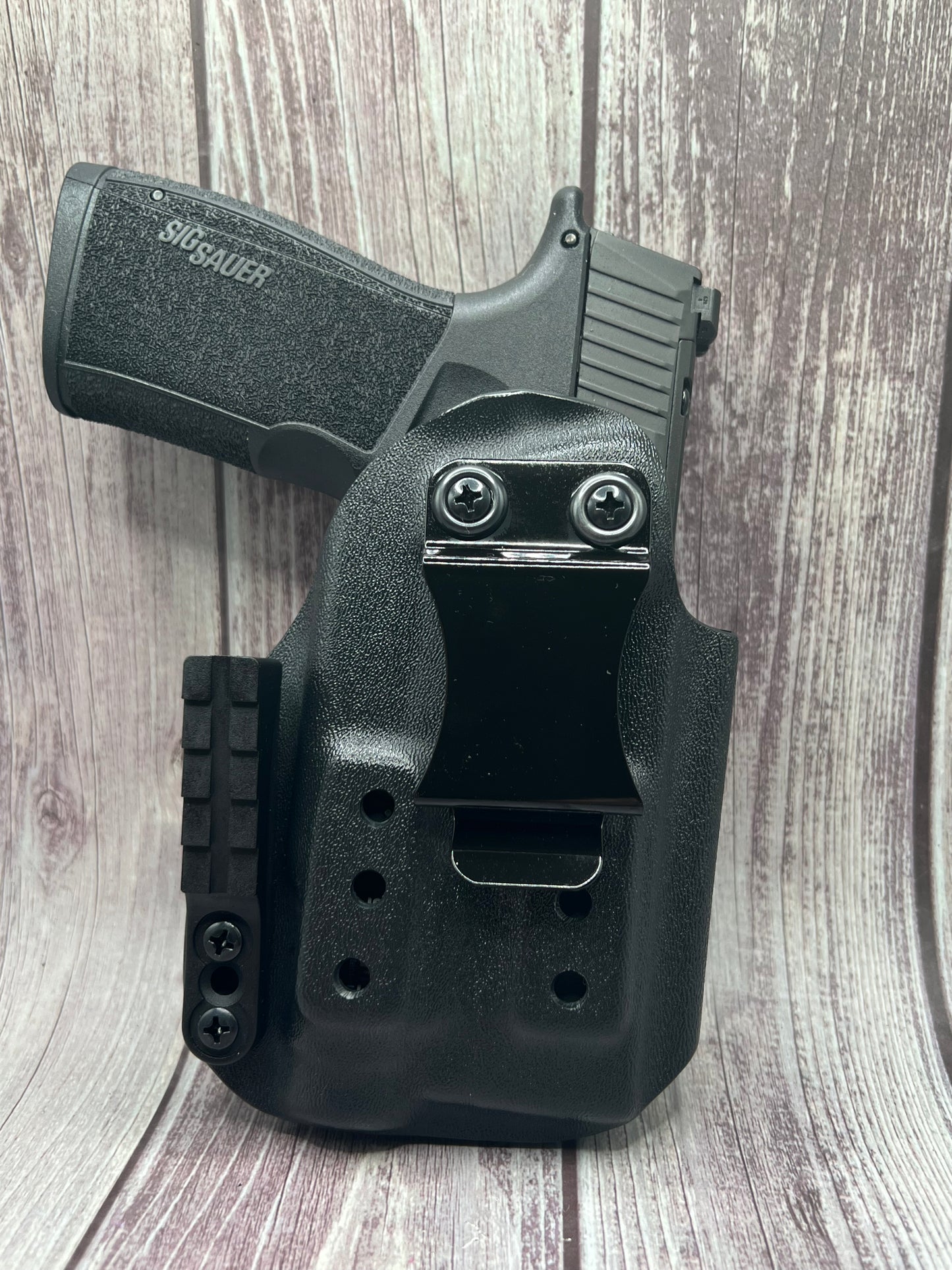 Light bearing IWB Holster for Sig sauer P365 X Macro Pistol