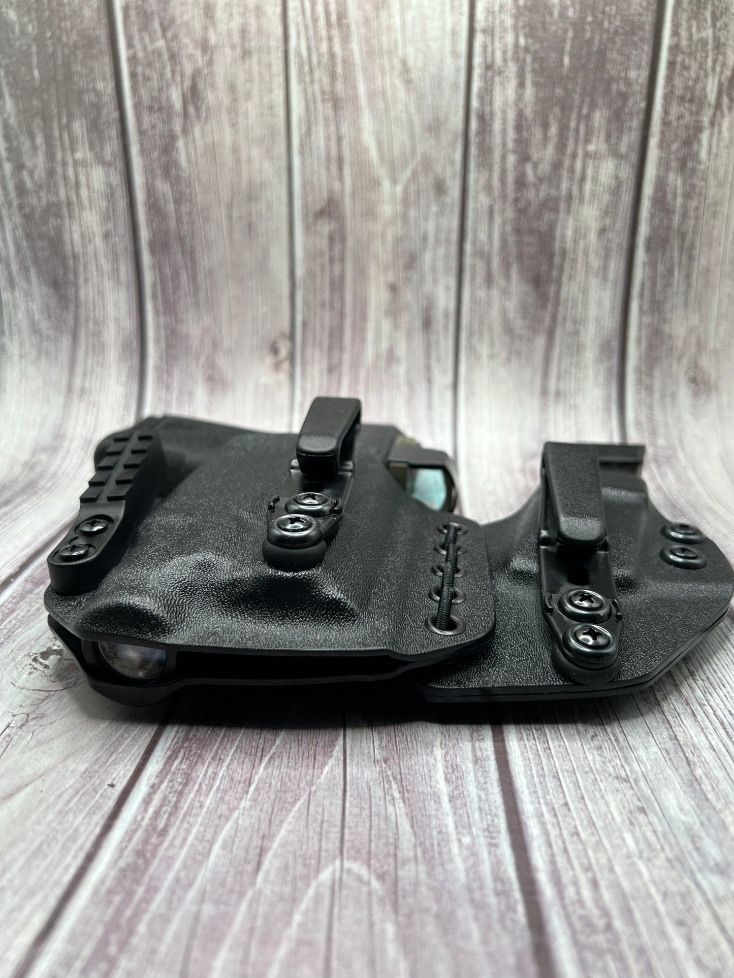 Light Bearing AIWB Holster for Canik METE MC9 Pistol. Appendix Inside the Waistband