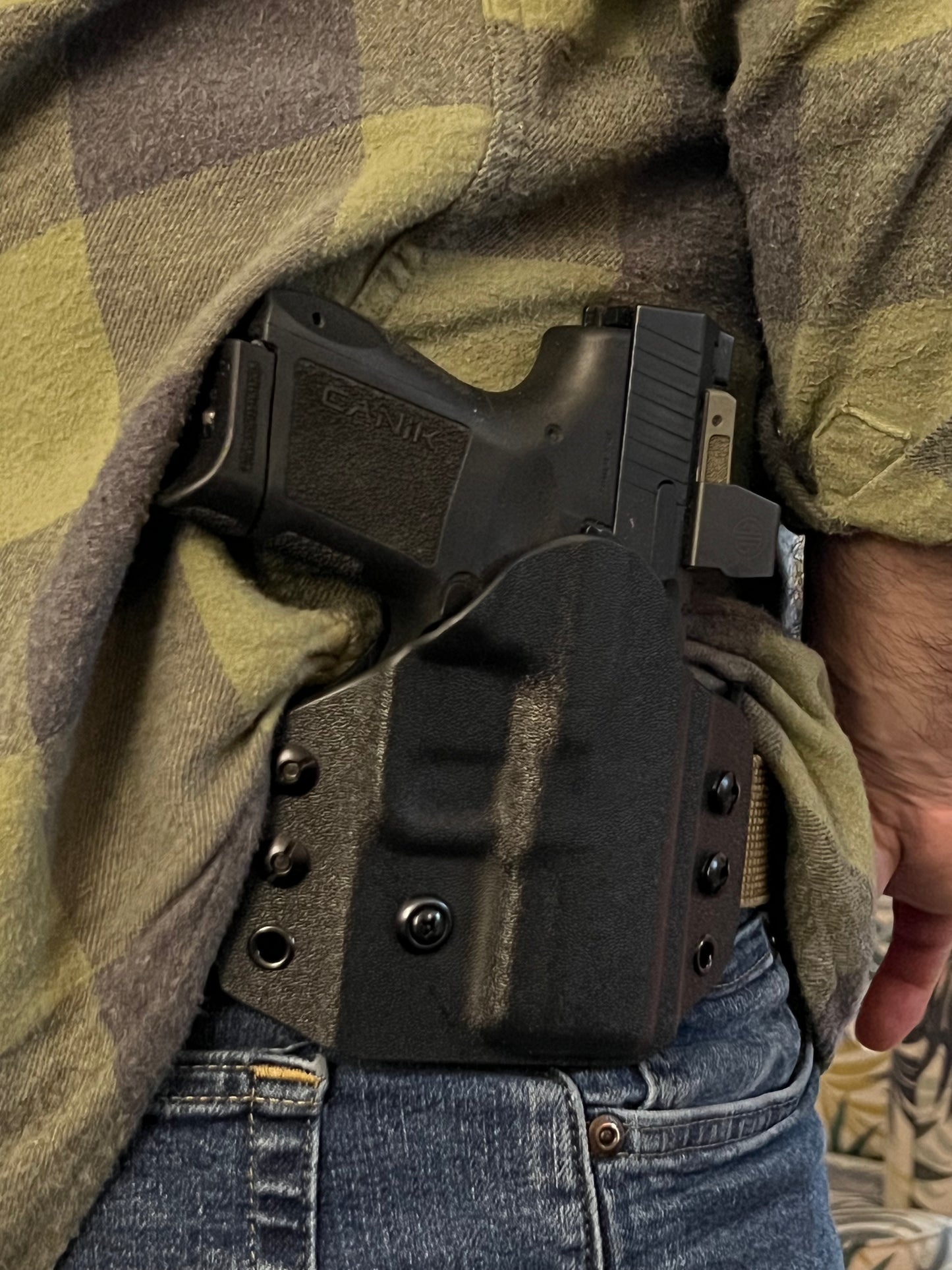 Owb Holster For Canik Mete Mc9 Pistol Rh – Dnzholsters