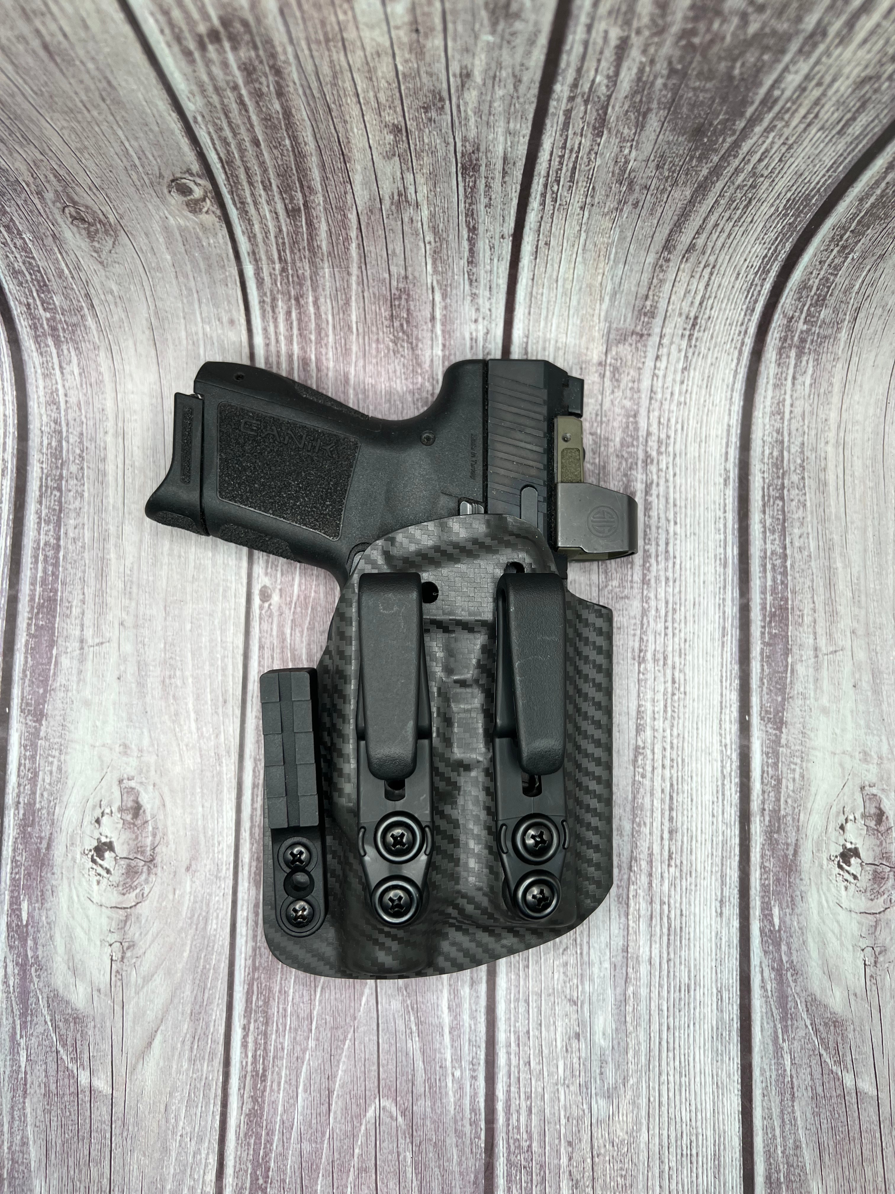 IWB Light Bearing Holster For Canik METE MC9 Pistol. – DnzHolsters