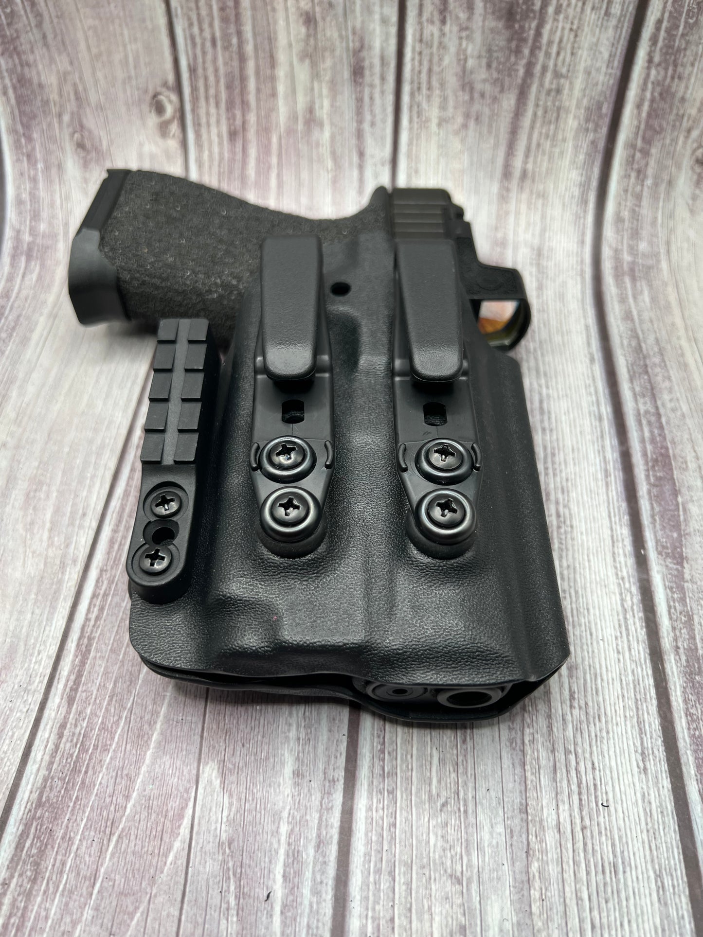 Light Bearing IWB Holster for Glock 19/19X/45  Pistol.