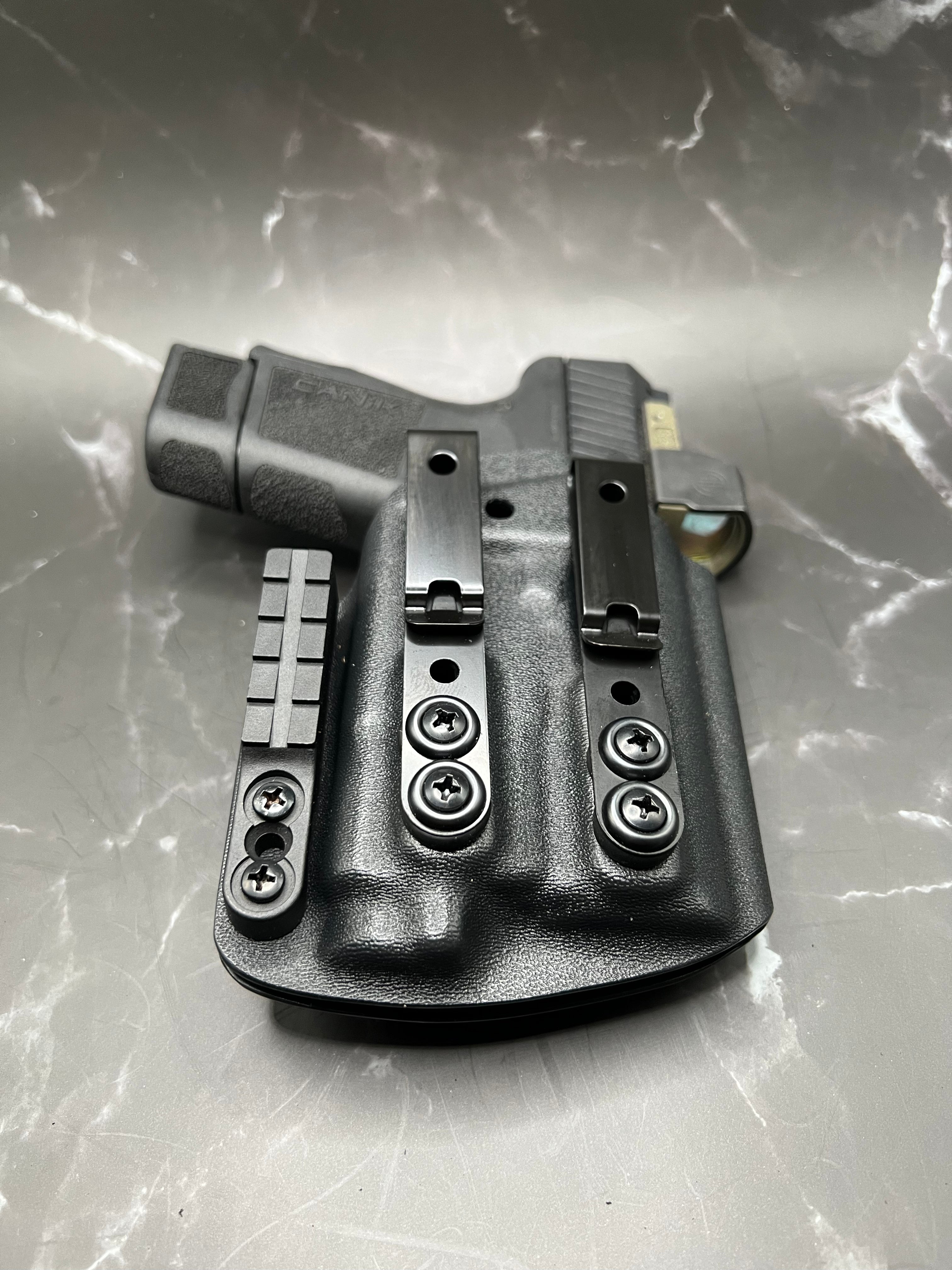 IWB Light Bearing Holster for Canik METE MC9 / MC9L Pistol – DnzHolsters