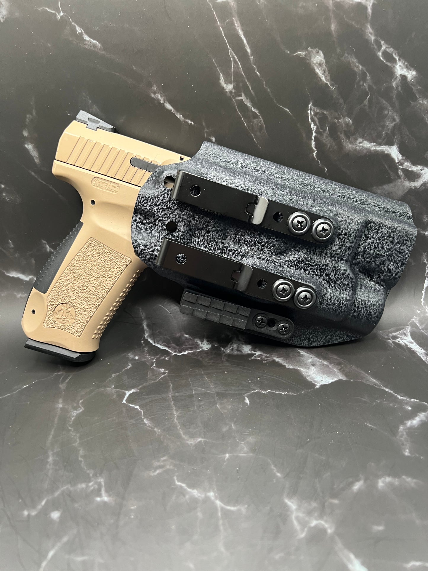 IWB Light Bearing Holster for Canik TP9SF Pistol