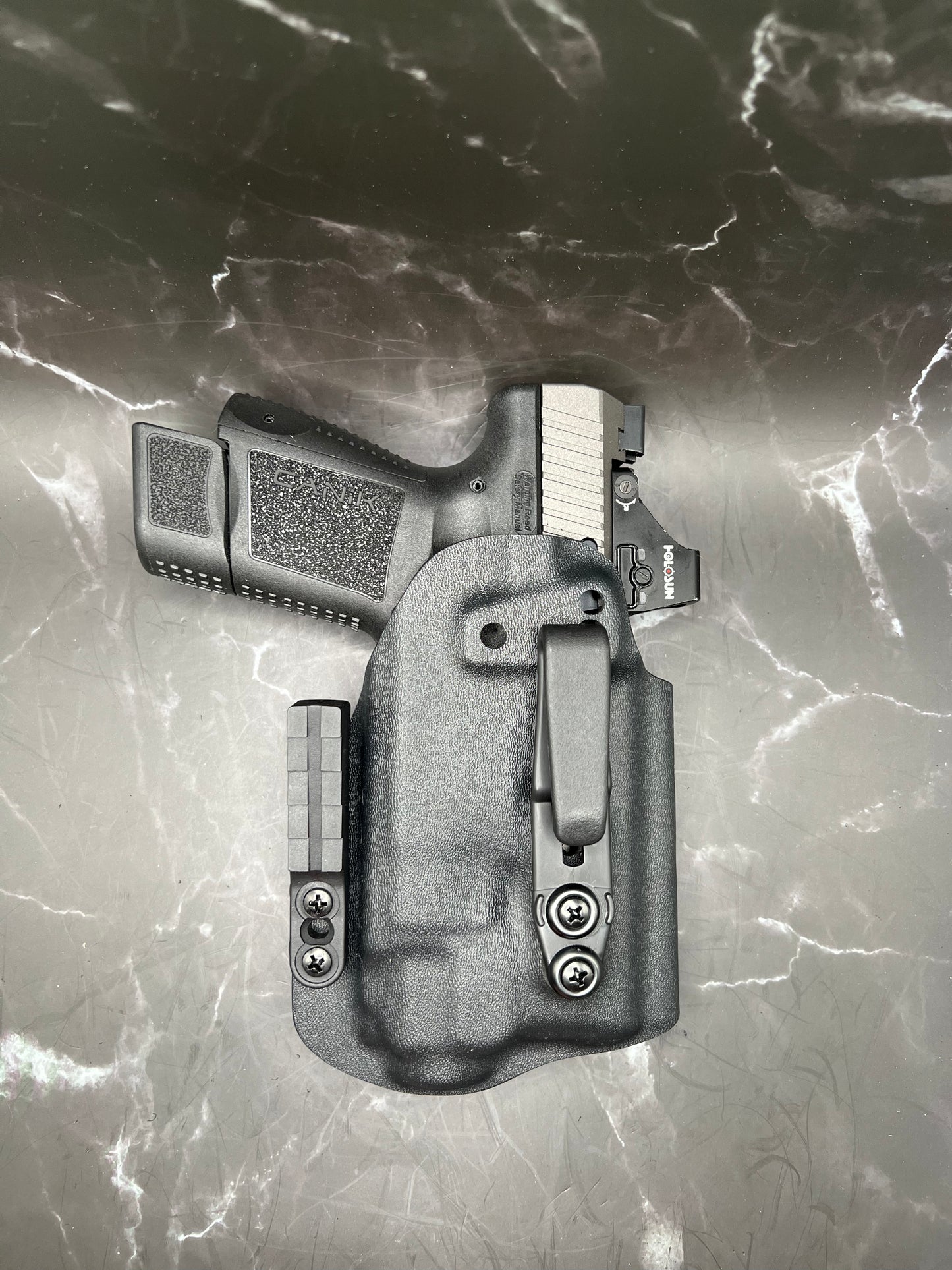 IWB Light Bearing Holster for Canik TP9 Elite Sub-Compact Pistol