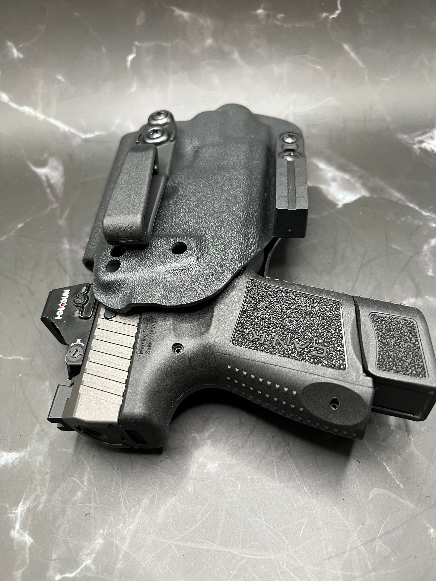 IWB Light Bearing Holster for Canik TP9 Elite Sub-Compact Pistol