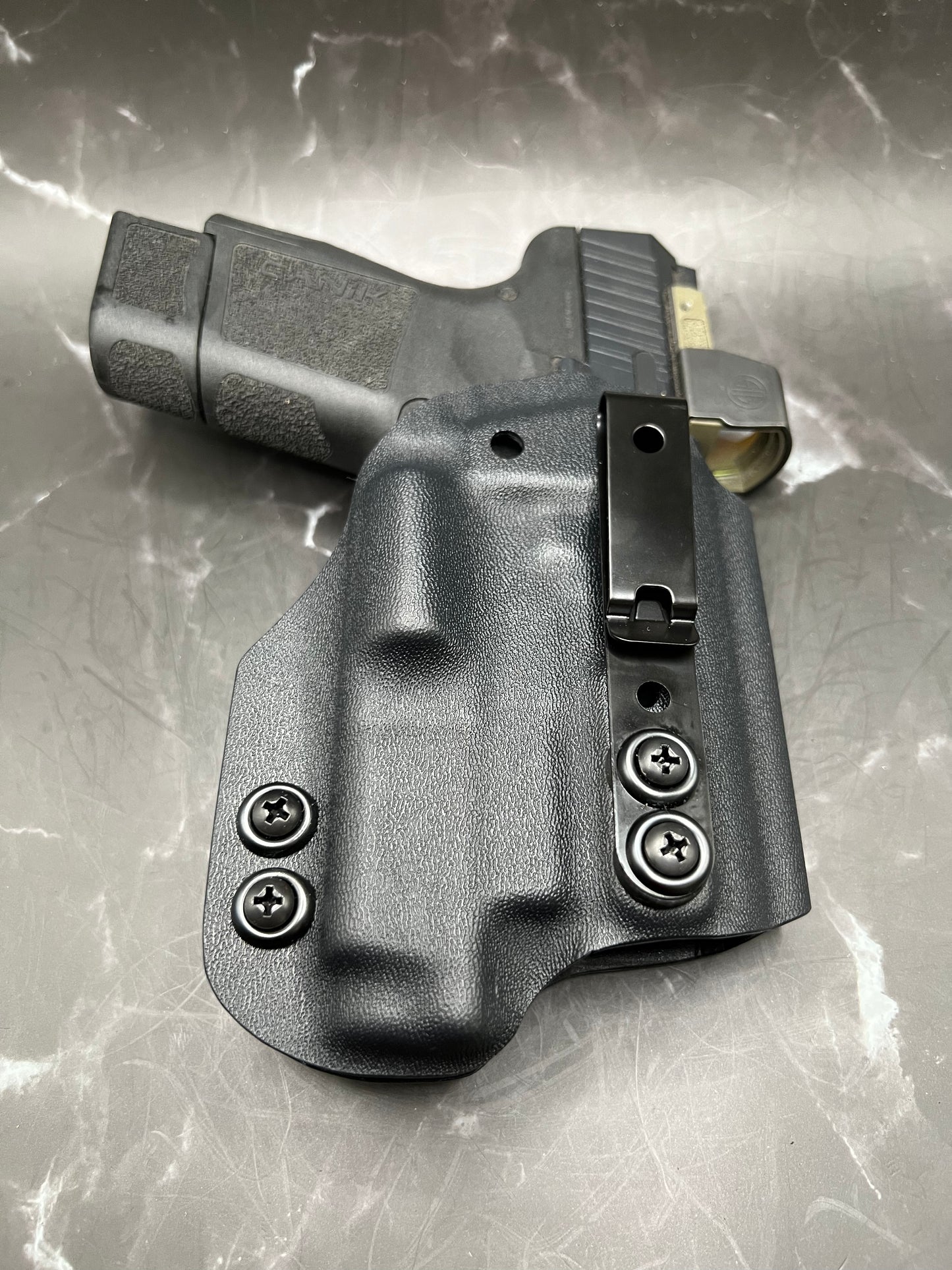 IWB Light Bearing Holster for Canik METE MC9 Pistol