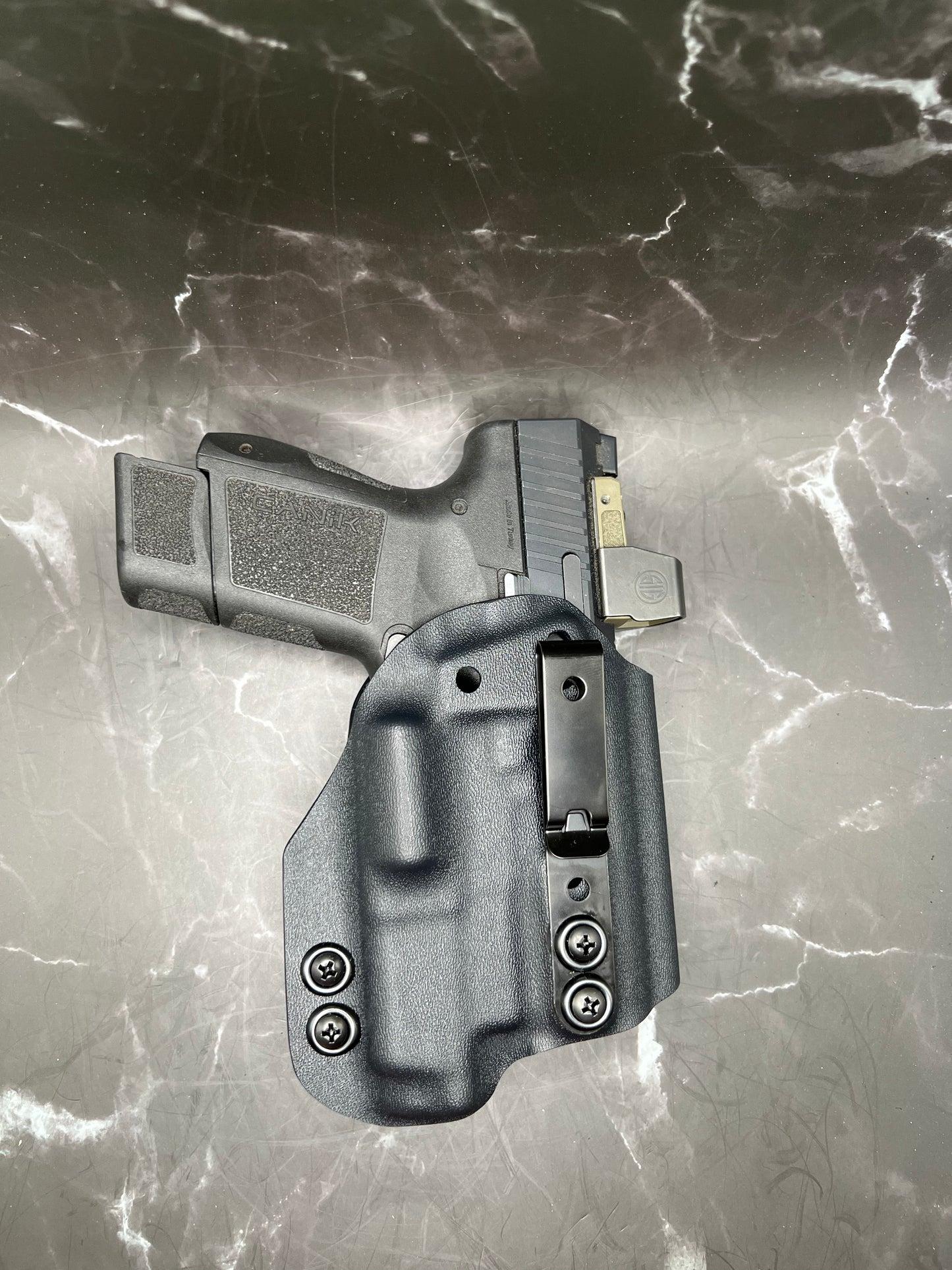 IWB Light Bearing Holster for Canik TP9 Elite Sub-Compact Pistol