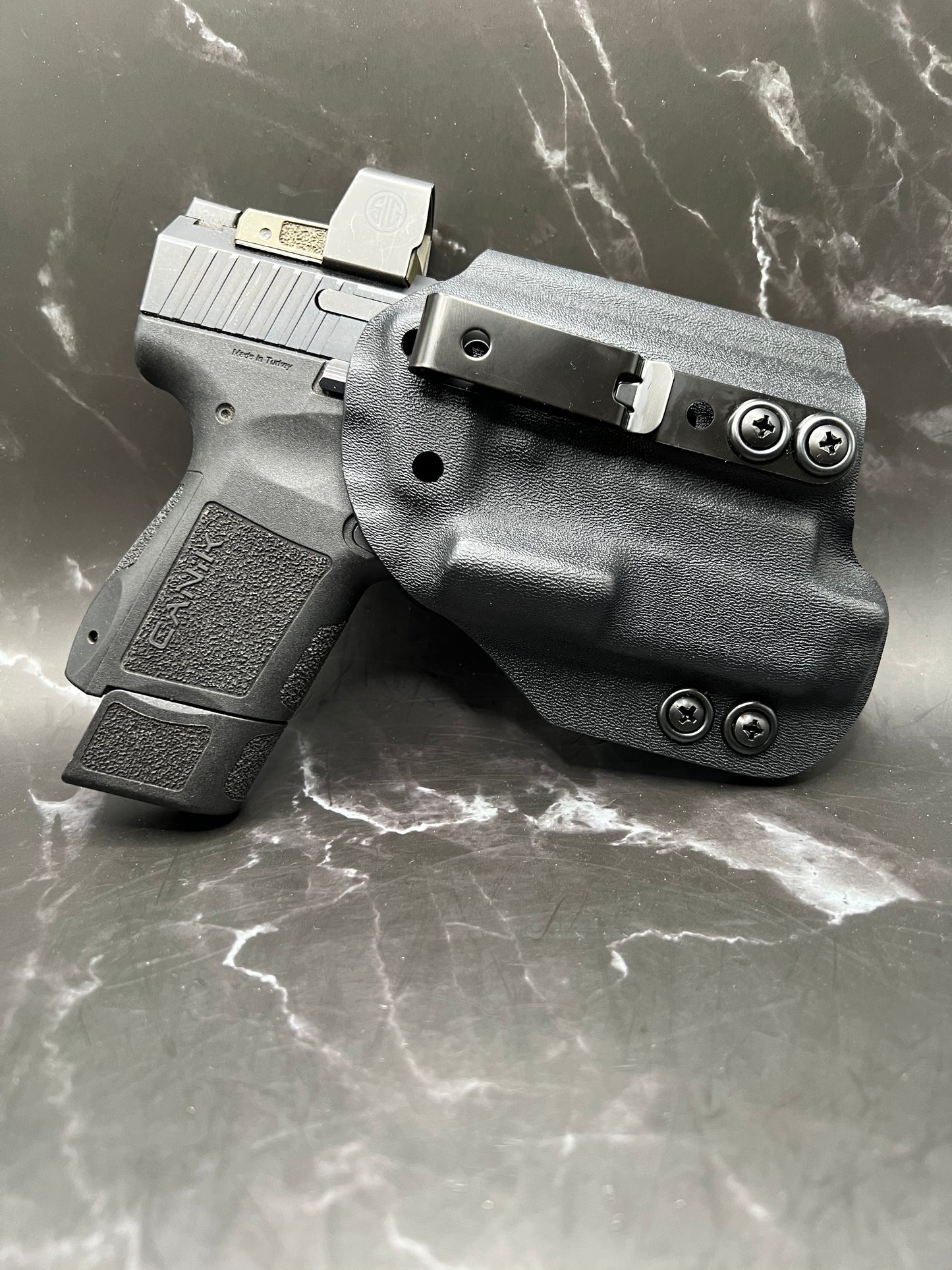 IWB Light Bearing Holster for Canik TP9 Elite Sub-Compact Pistol