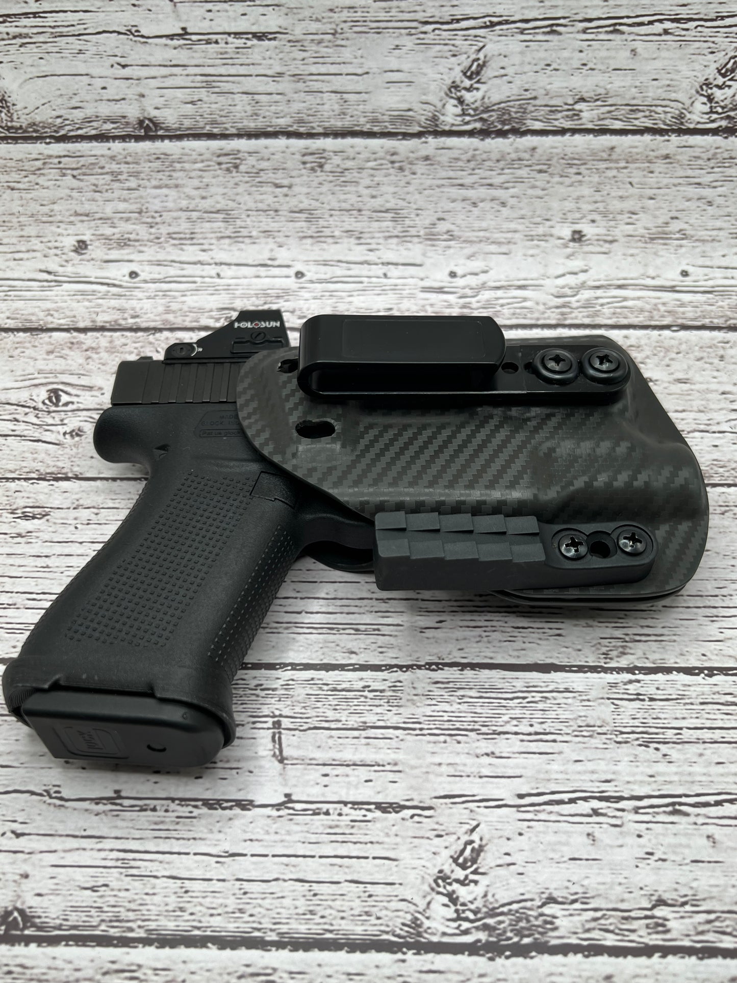 Light bearing IWB Holster for Glock 43X / 48 MOS Pistol Streamlight TLR-7Sub .