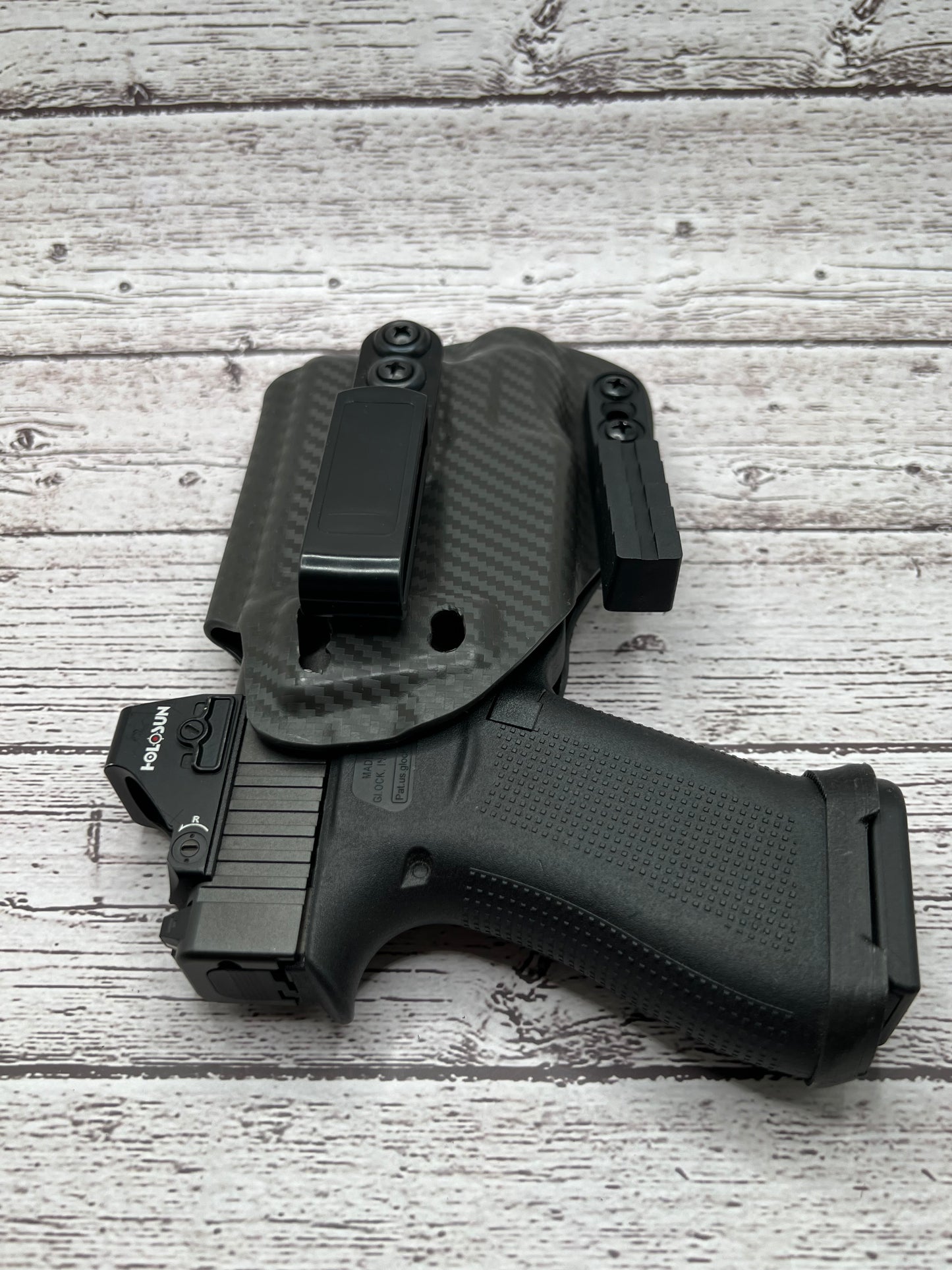 Light bearing IWB Holster for Glock 43X / 48 MOS Pistol Streamlight TLR-7Sub .