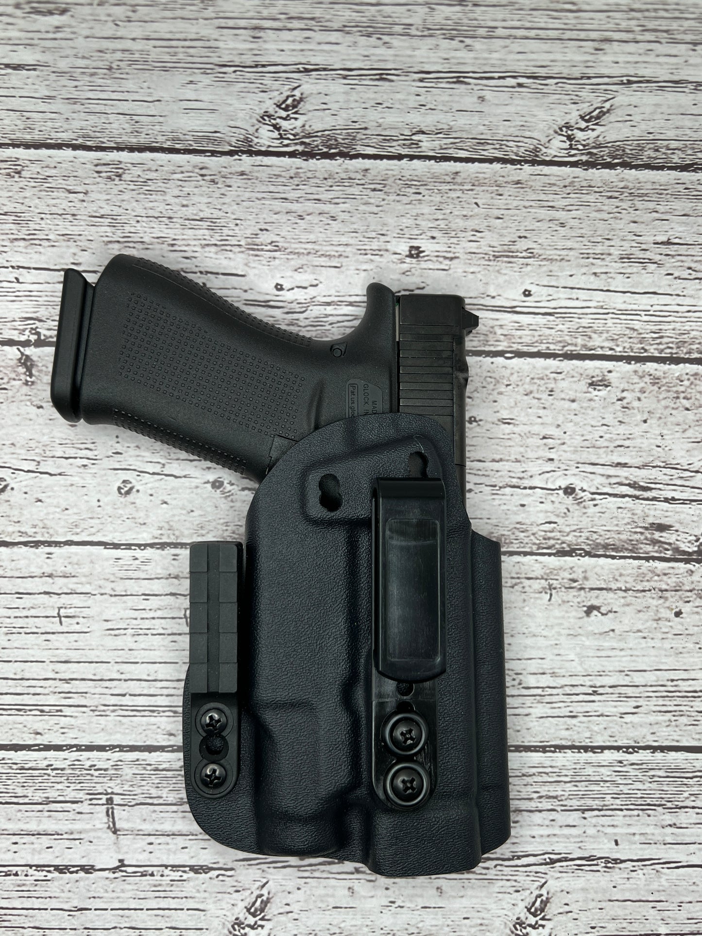 Light bearing IWB Holster for Glock 43X / 48 MOS Pistol Streamlight TLR-7Sub .