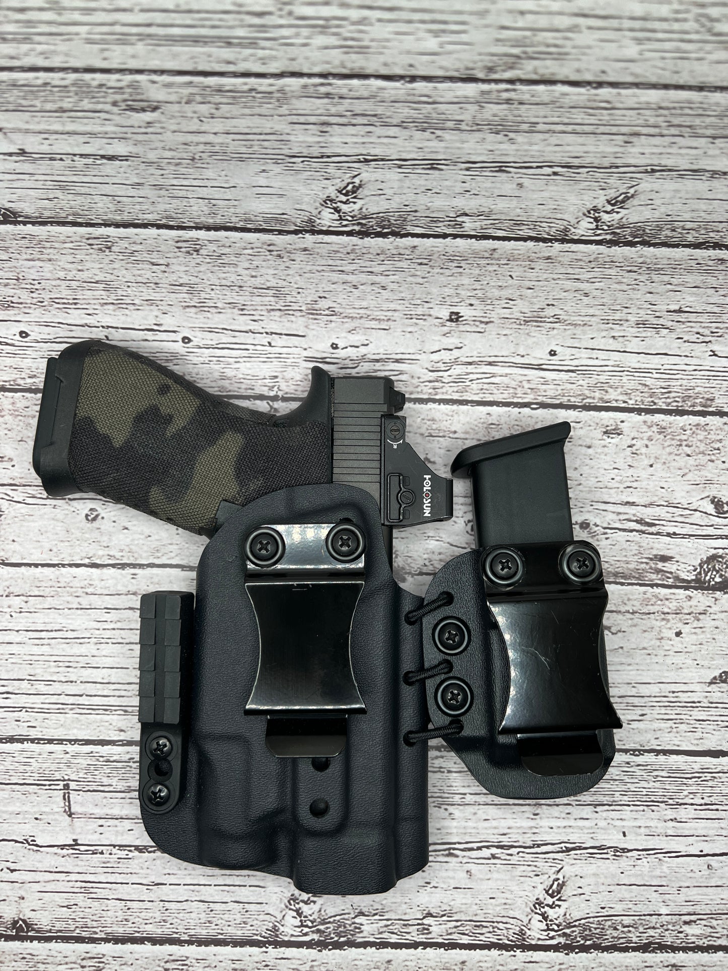 Light bearing IWB Holster for Glock 43X MOS / 48 MOS Pistol Streamlight TLR-8Sub .