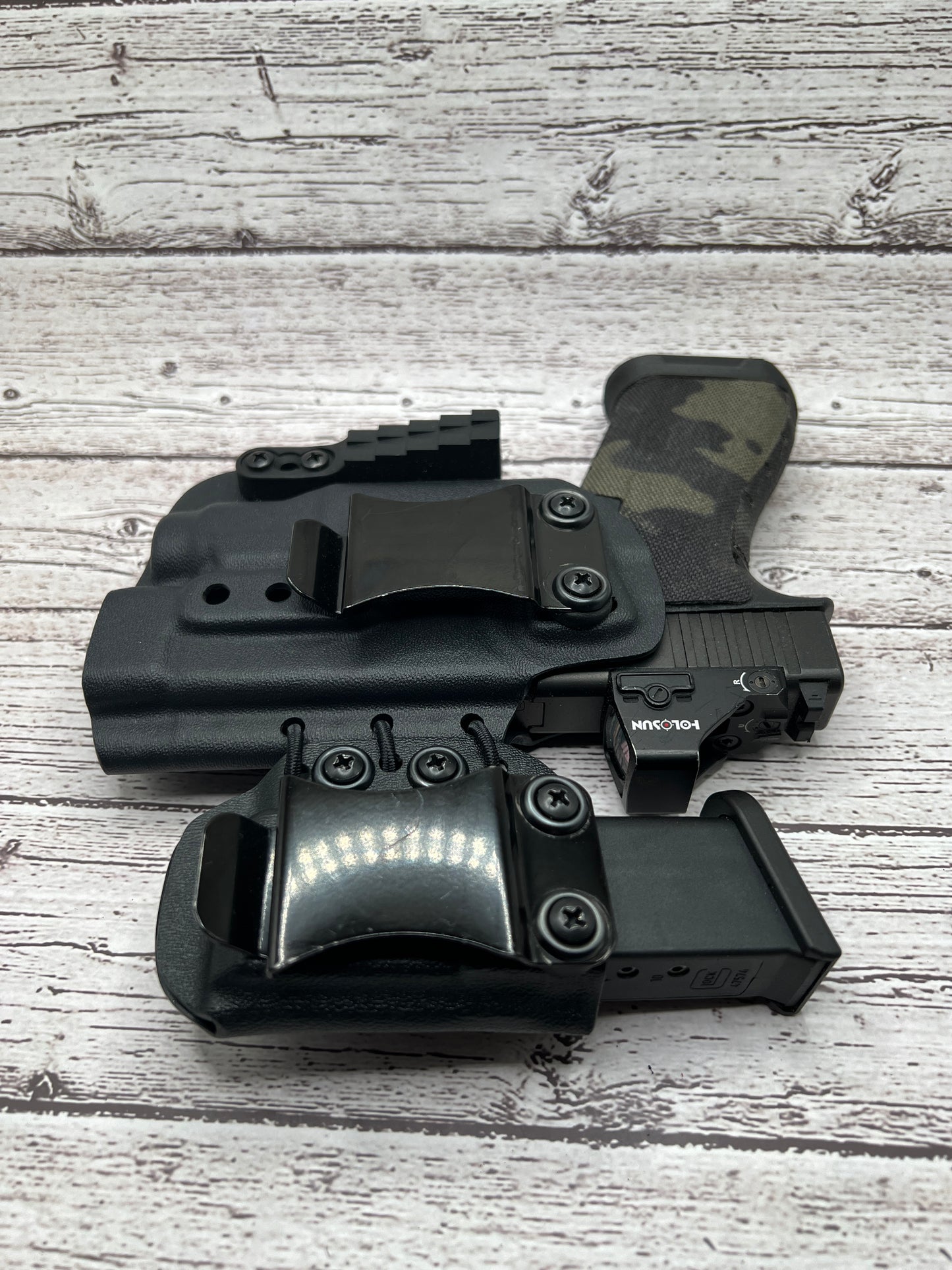 Light bearing IWB Holster for Glock 43X MOS / 48 MOS Pistol Streamlight TLR-8Sub .