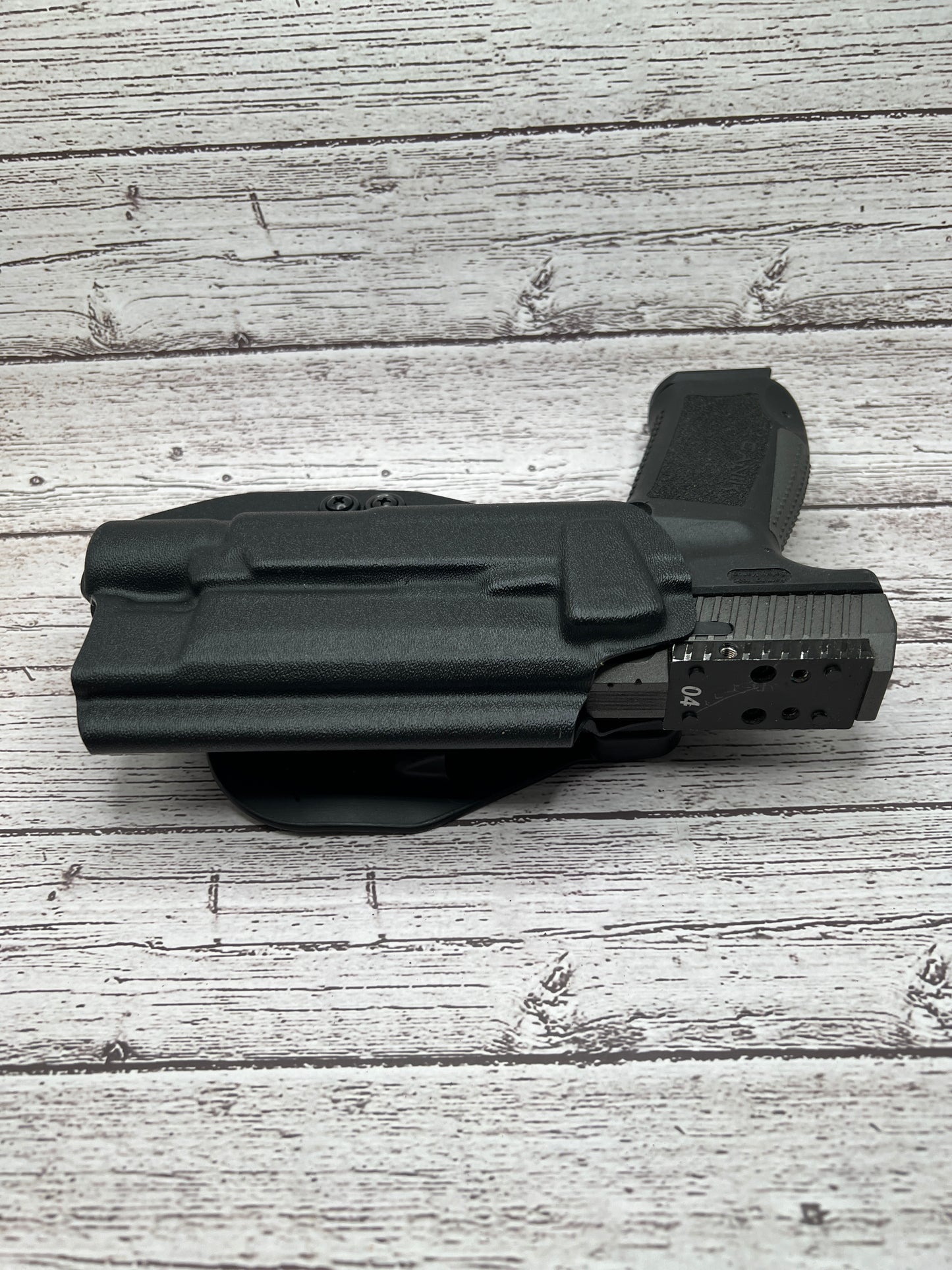 OWB Paddle Light Bearing Holster for  Canik SFX RIVAL / RIVAL S Pistol