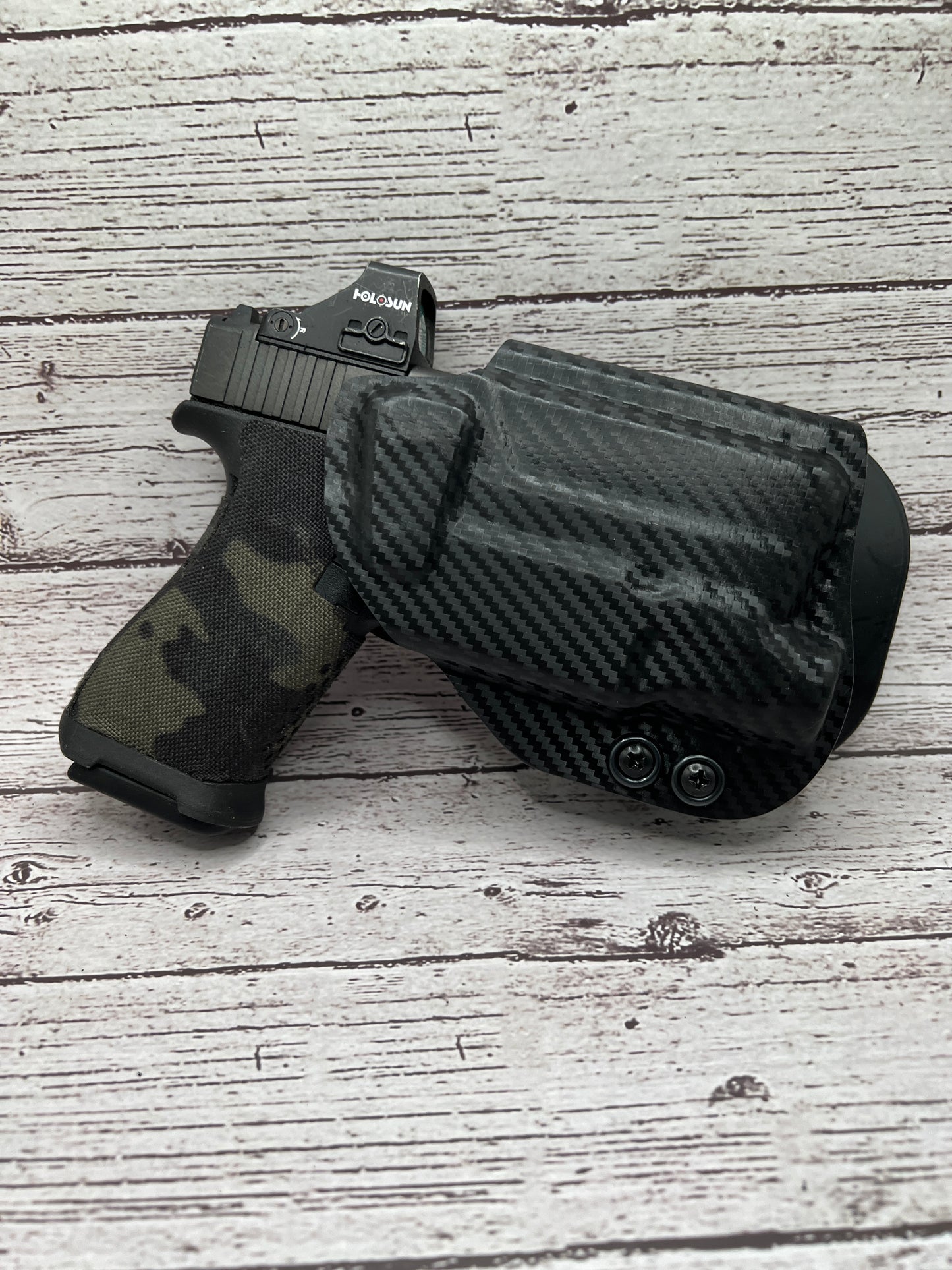 Light bearing OWB Holster for Glock 43X / 48 MOS Pistol Streamlight TLR-8Sub .