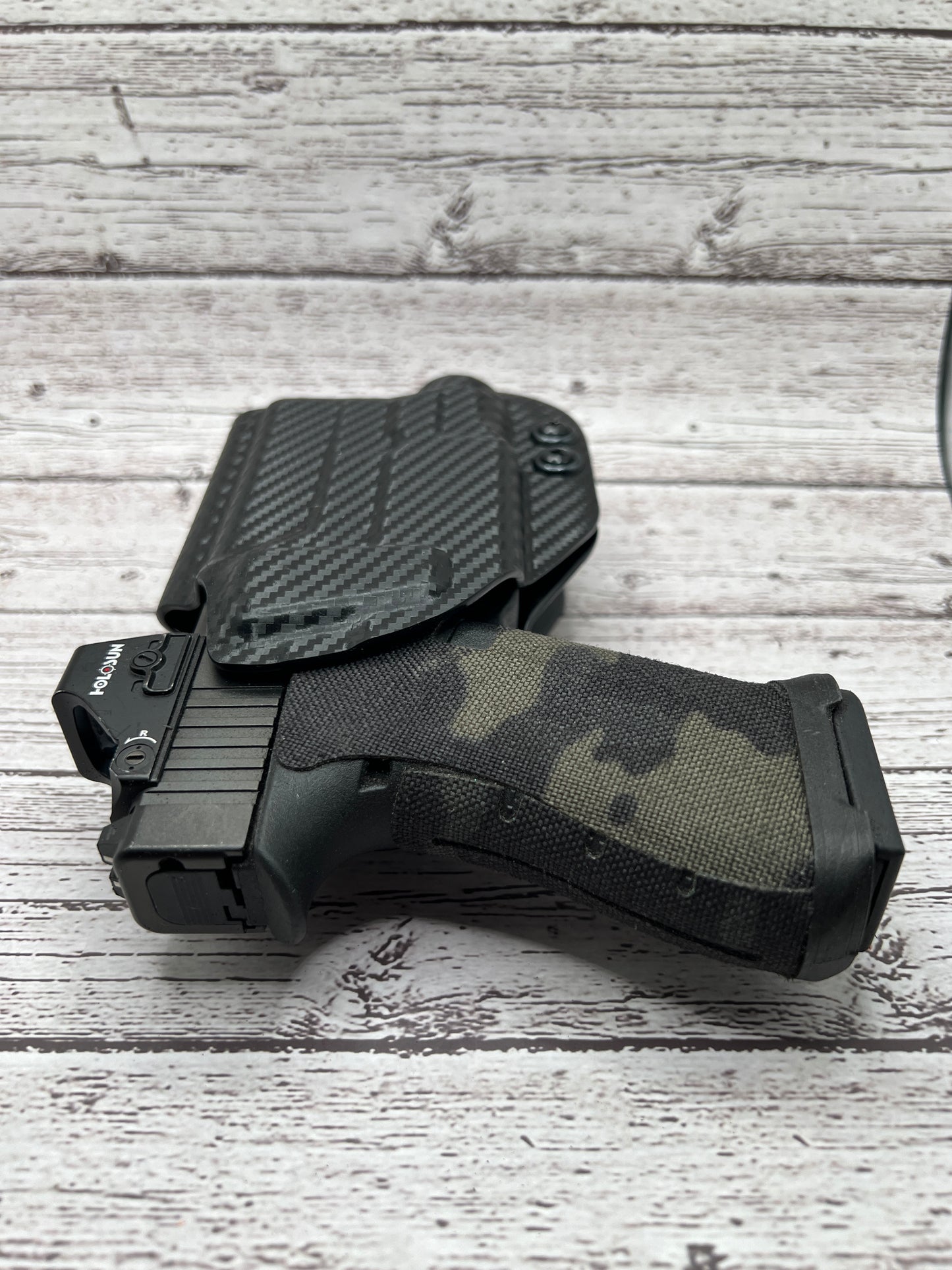 Light bearing OWB Holster for Glock 43X / 48 MOS Pistol Streamlight TLR-8Sub .