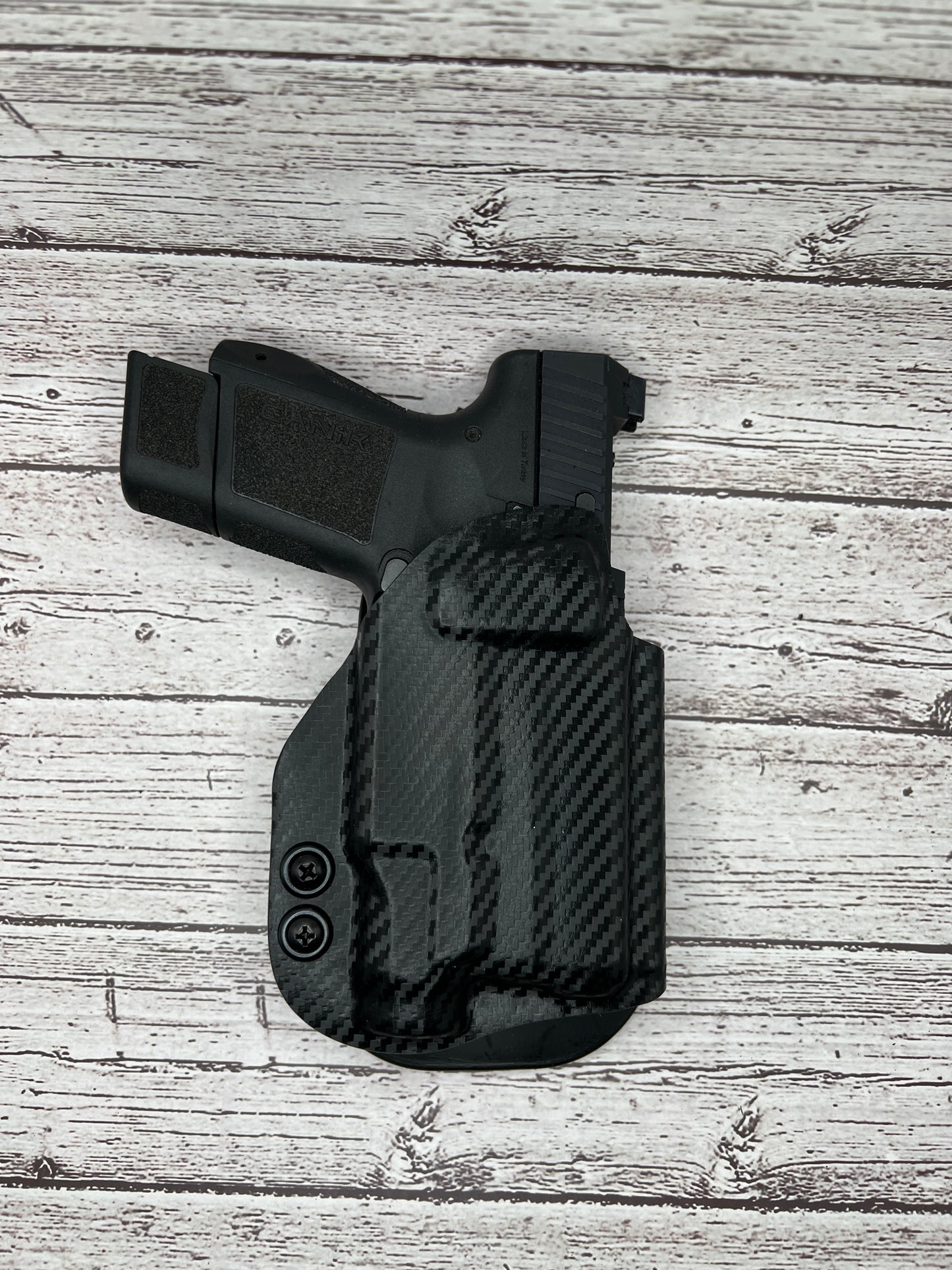 OWB Paddle Light Bearing Holster for  Canik TP9 Elite Sub-Compact Pistol