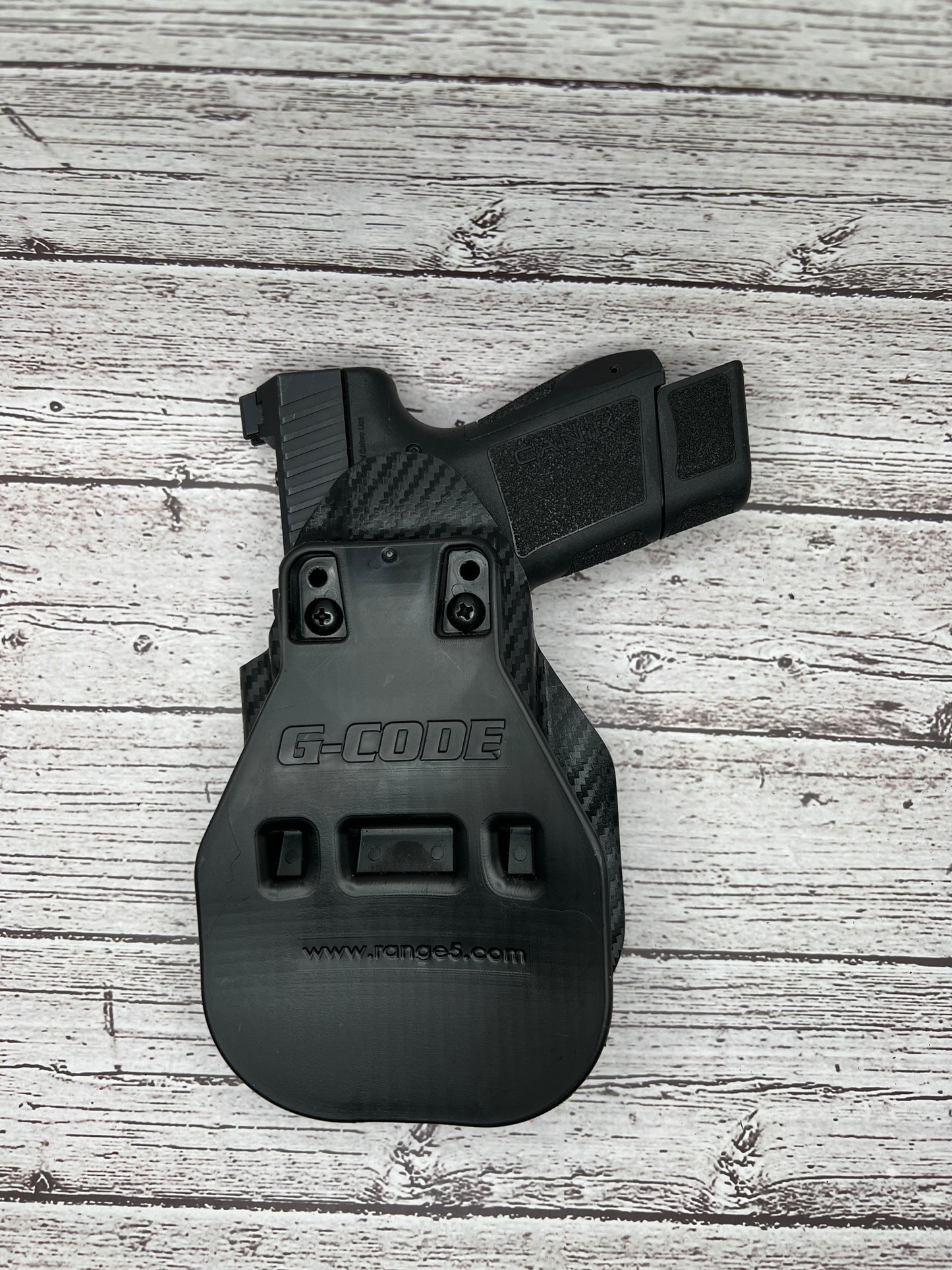 OWB Paddle Light Bearing Holster for  Canik TP9 Elite Sub-Compact Pistol