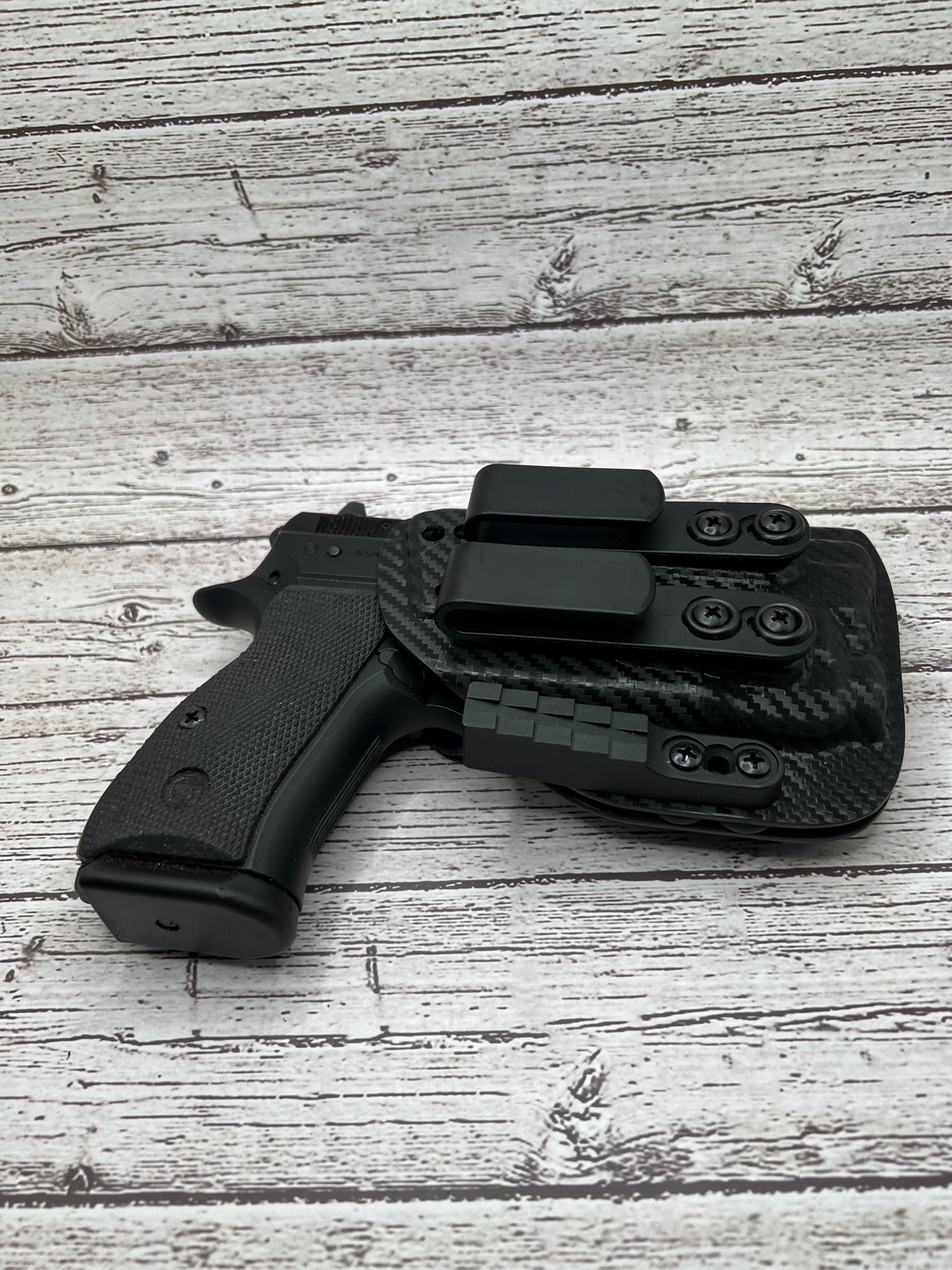 IWB Light Bearing Holster for CZ 75 P01 Pistol