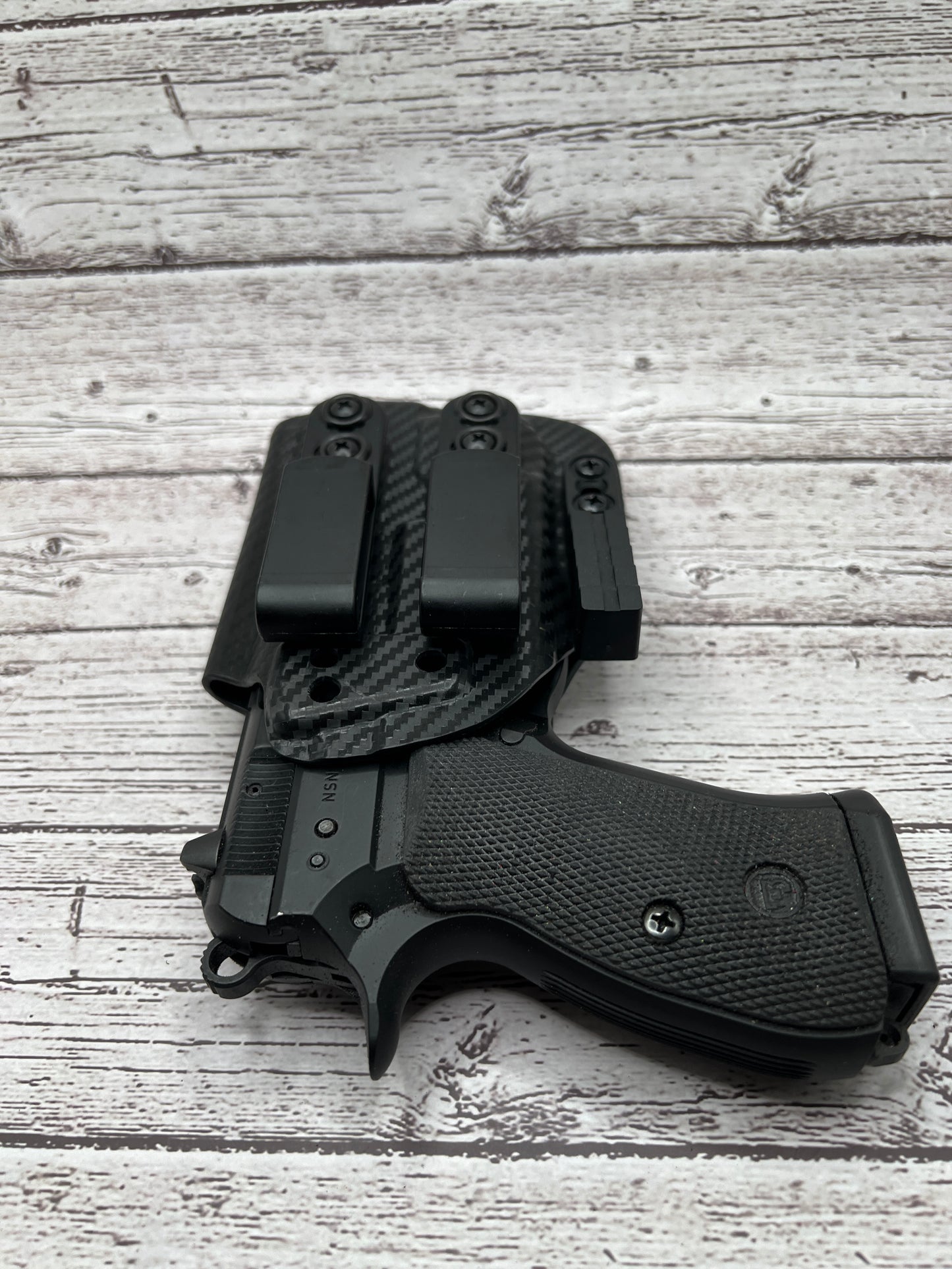 IWB Light Bearing Holster for CZ 75 P01 Pistol