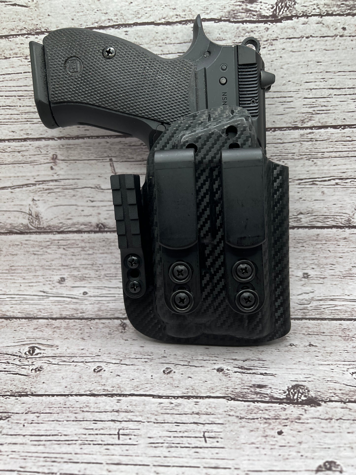 IWB Light Bearing Holster for CZ 75 P01 Pistol