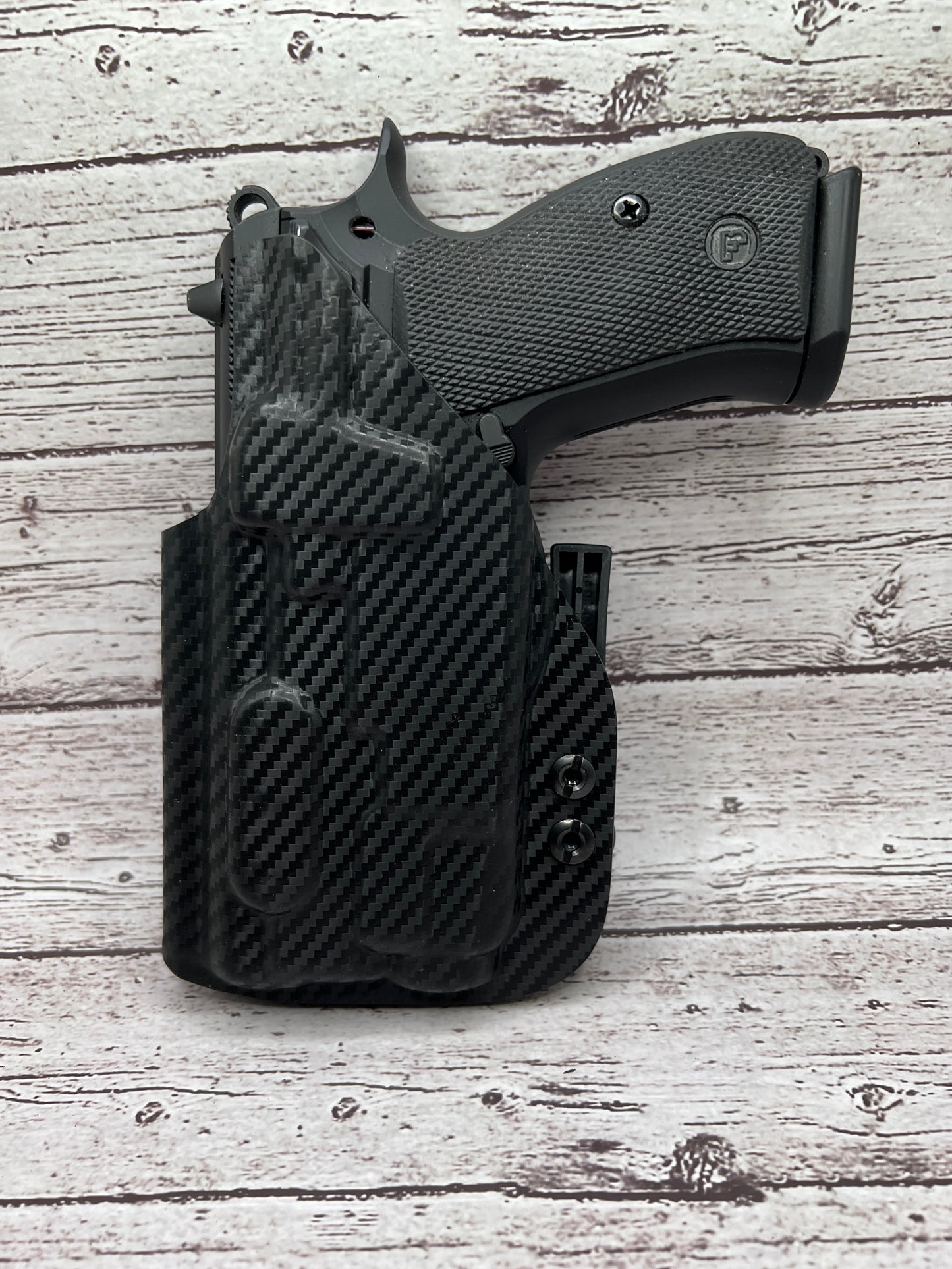 IWB Light Bearing Holster for CZ 75 P01 Pistol