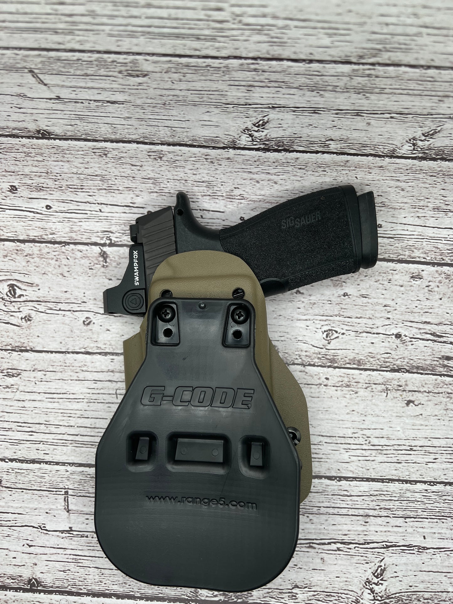 OWB Paddle Light bearing Holster for Sig sauer P365 X Macro Pistol