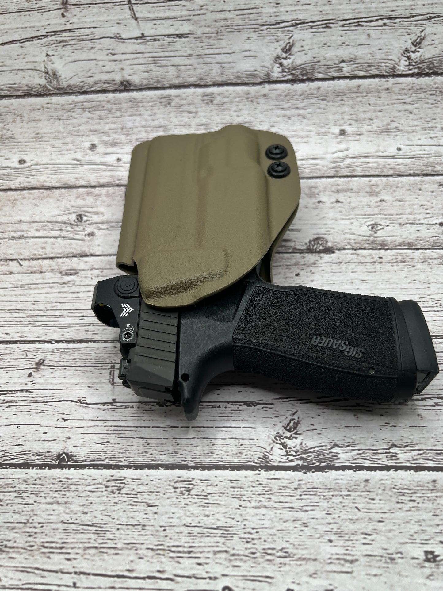 OWB Paddle Light bearing Holster for Sig sauer P365 X Macro Pistol