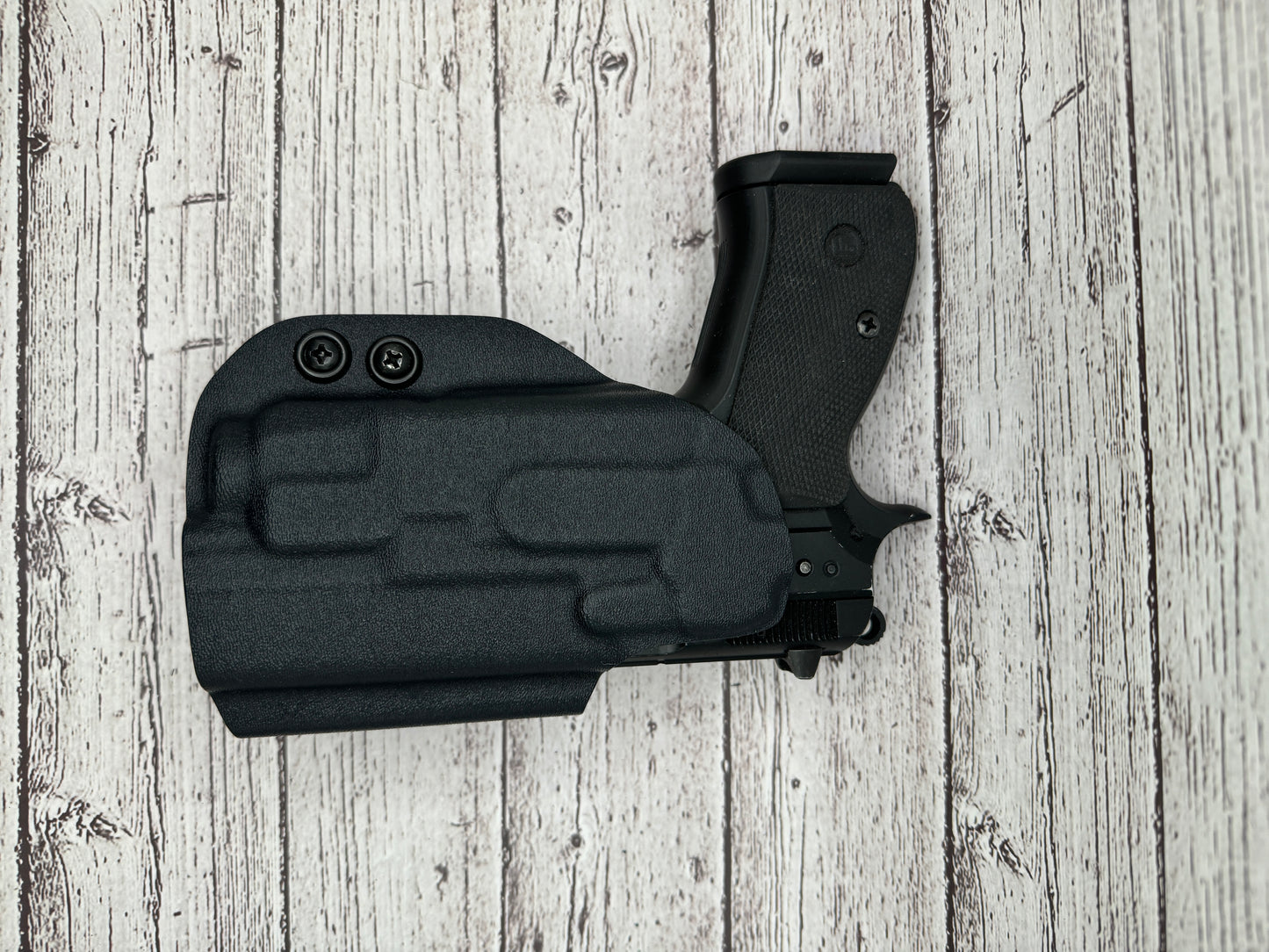 OWB Paddle Light Bearing Holster for CZ 75 P01 Pistol