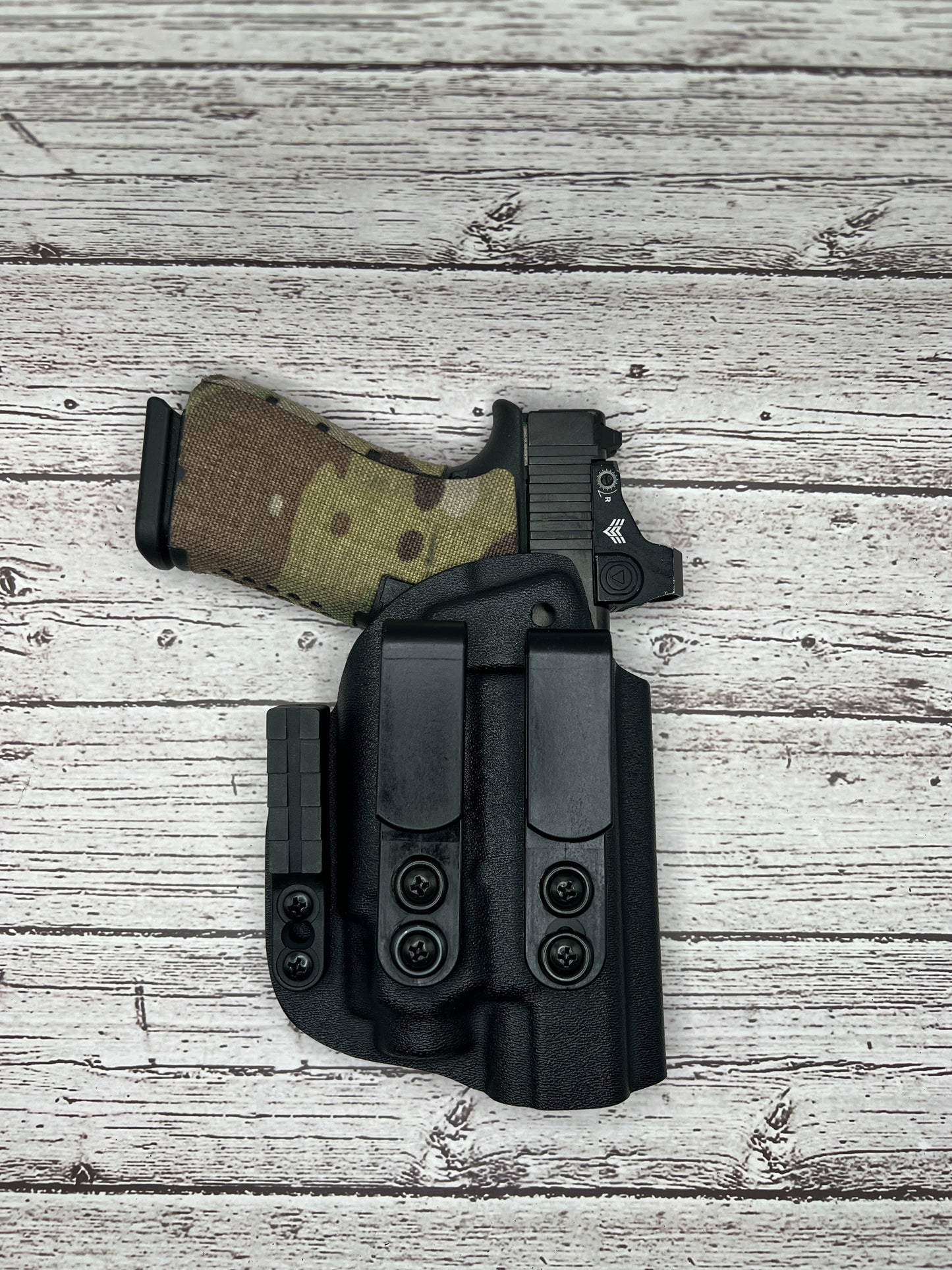 Light bearing IWB Holster for Glock 43X / Glock 48 MOS Pistol Streamlight TLR-8Sub .