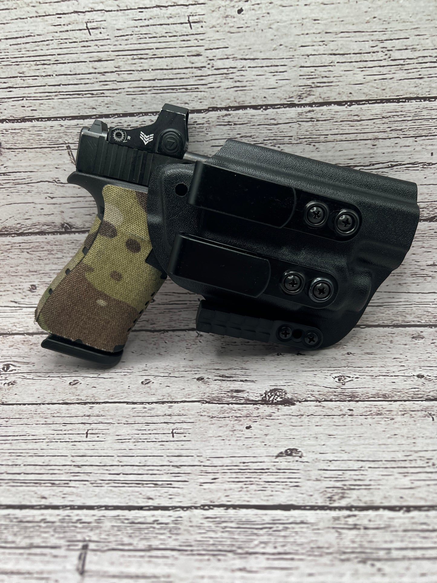 Light bearing IWB Holster for Glock 43X / Glock 48 MOS Pistol Streamlight TLR-8Sub .