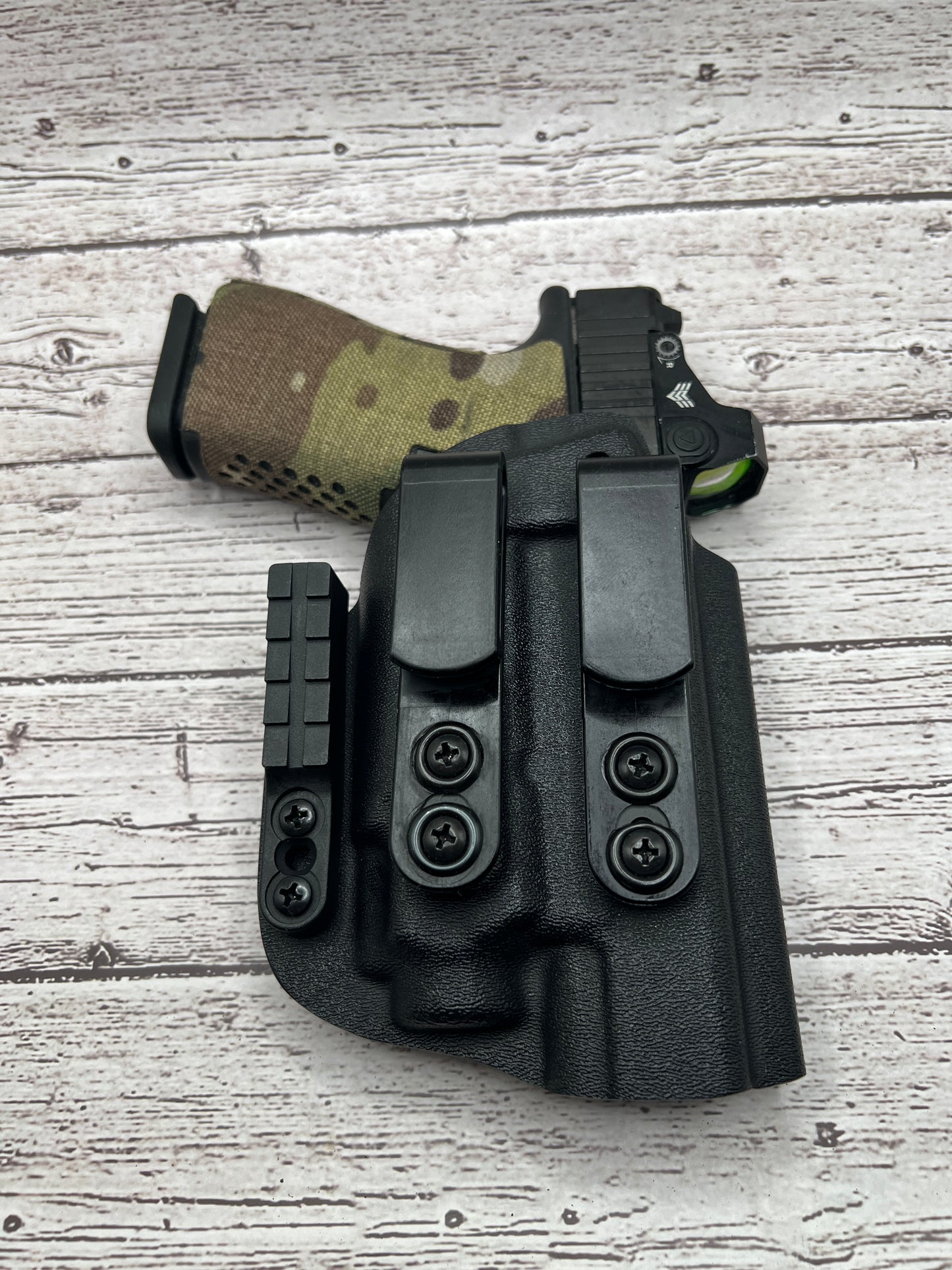 Light bearing IWB Holster for Glock 43X / Glock 48 MOS Pistol Streamlight TLR-8Sub .