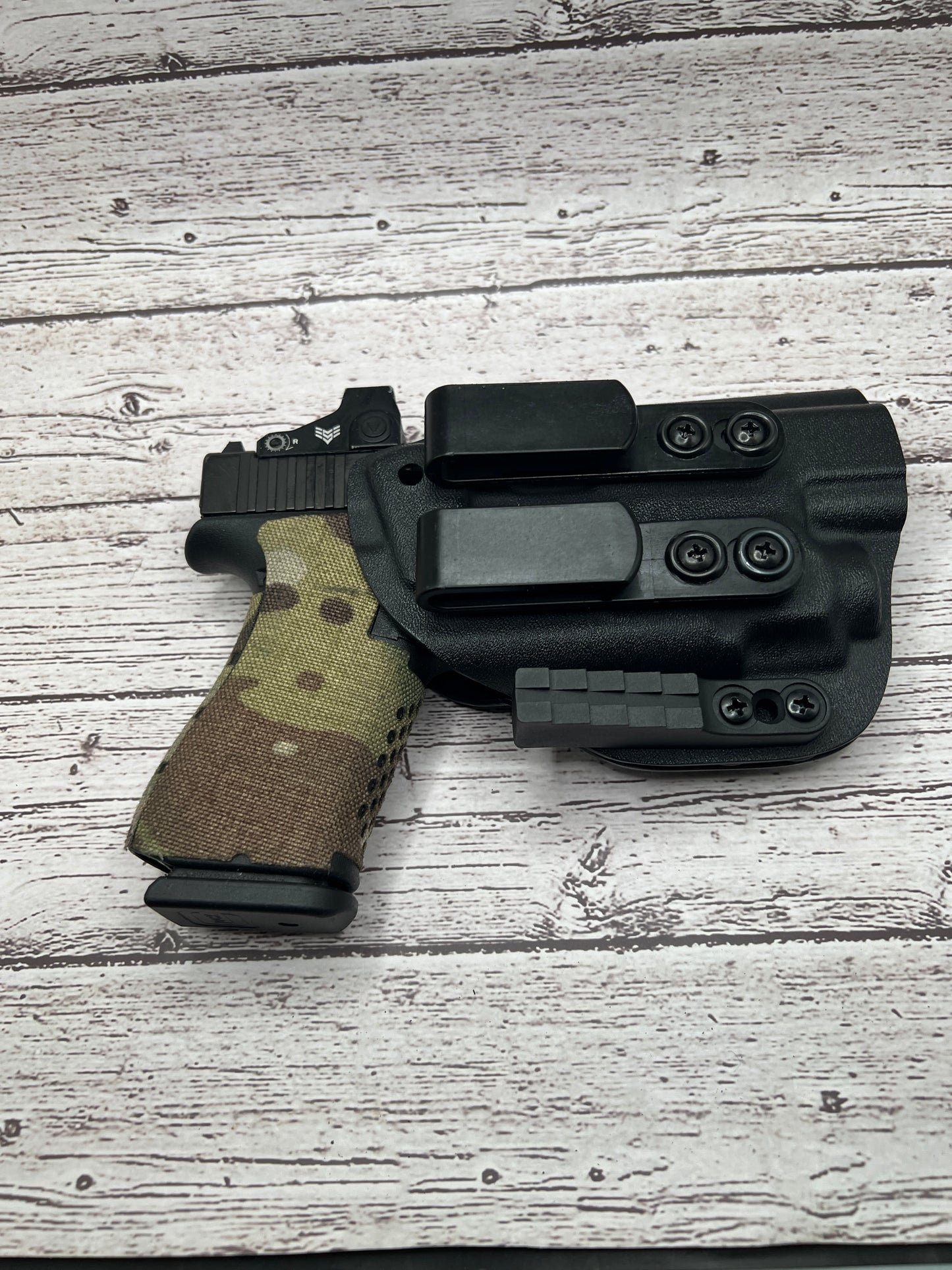 Light bearing IWB Holster for Glock 43X / Glock 48 MOS Pistol Streamlight TLR-8Sub .