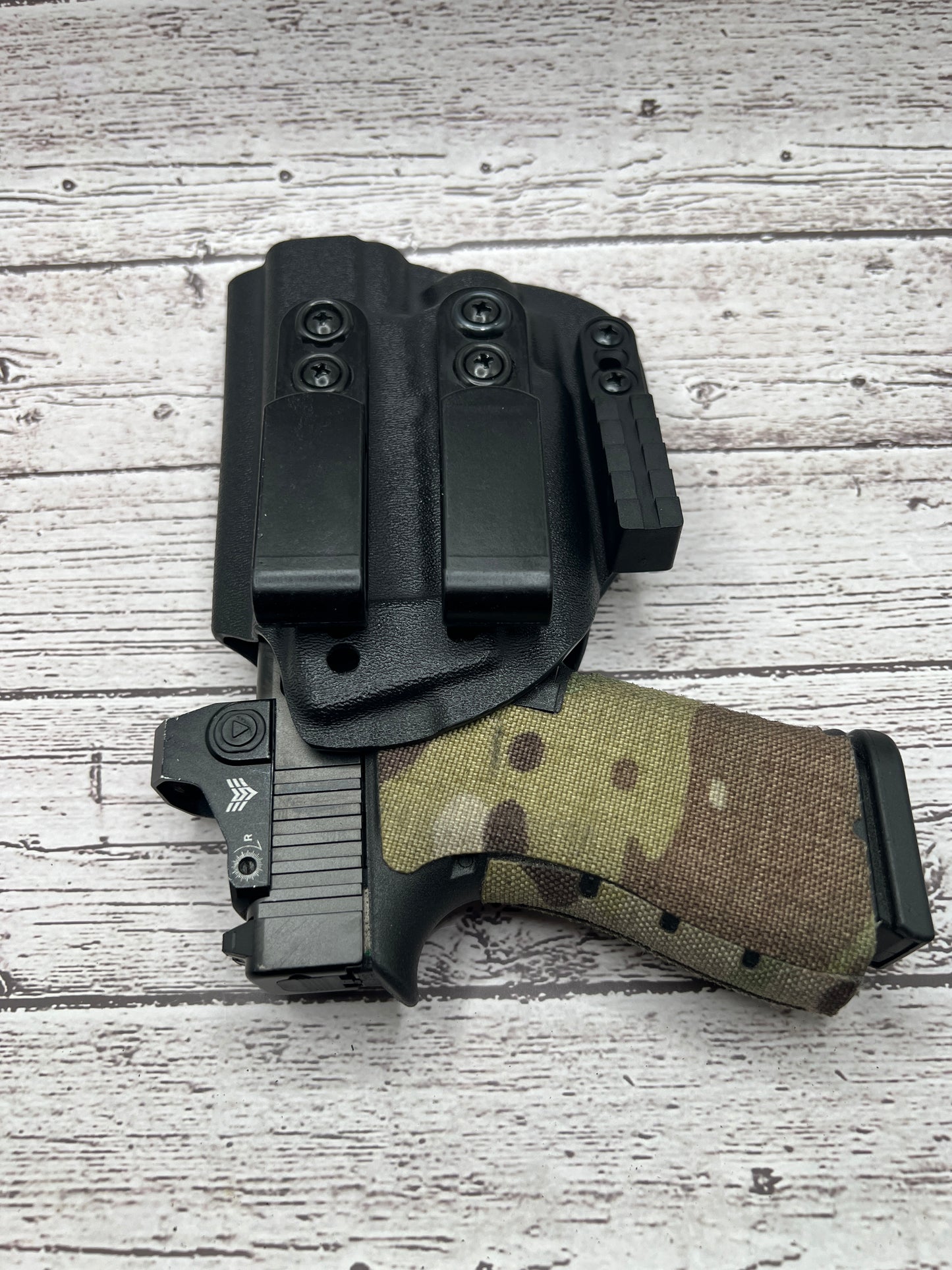 Light bearing IWB Holster for Glock 43X / Glock 48 MOS Pistol Streamlight TLR-8Sub .