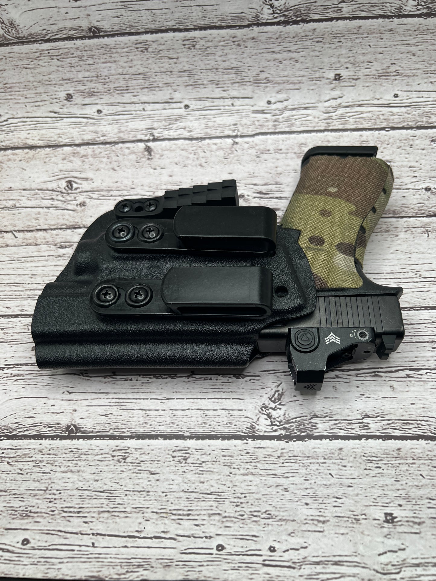 Light bearing IWB Holster for Glock 43X / Glock 48 MOS Pistol Streamlight TLR-8Sub .