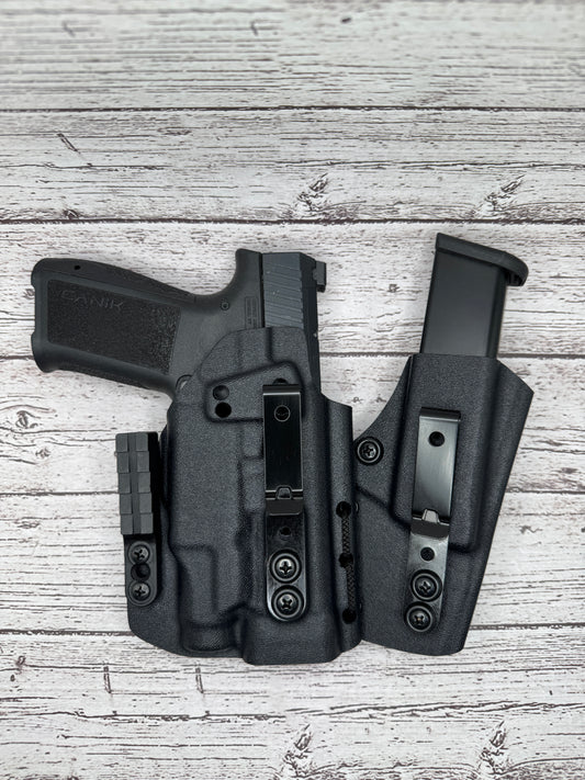 AIWB Light Bearing Holster for Canik METE MC9L  Pistol