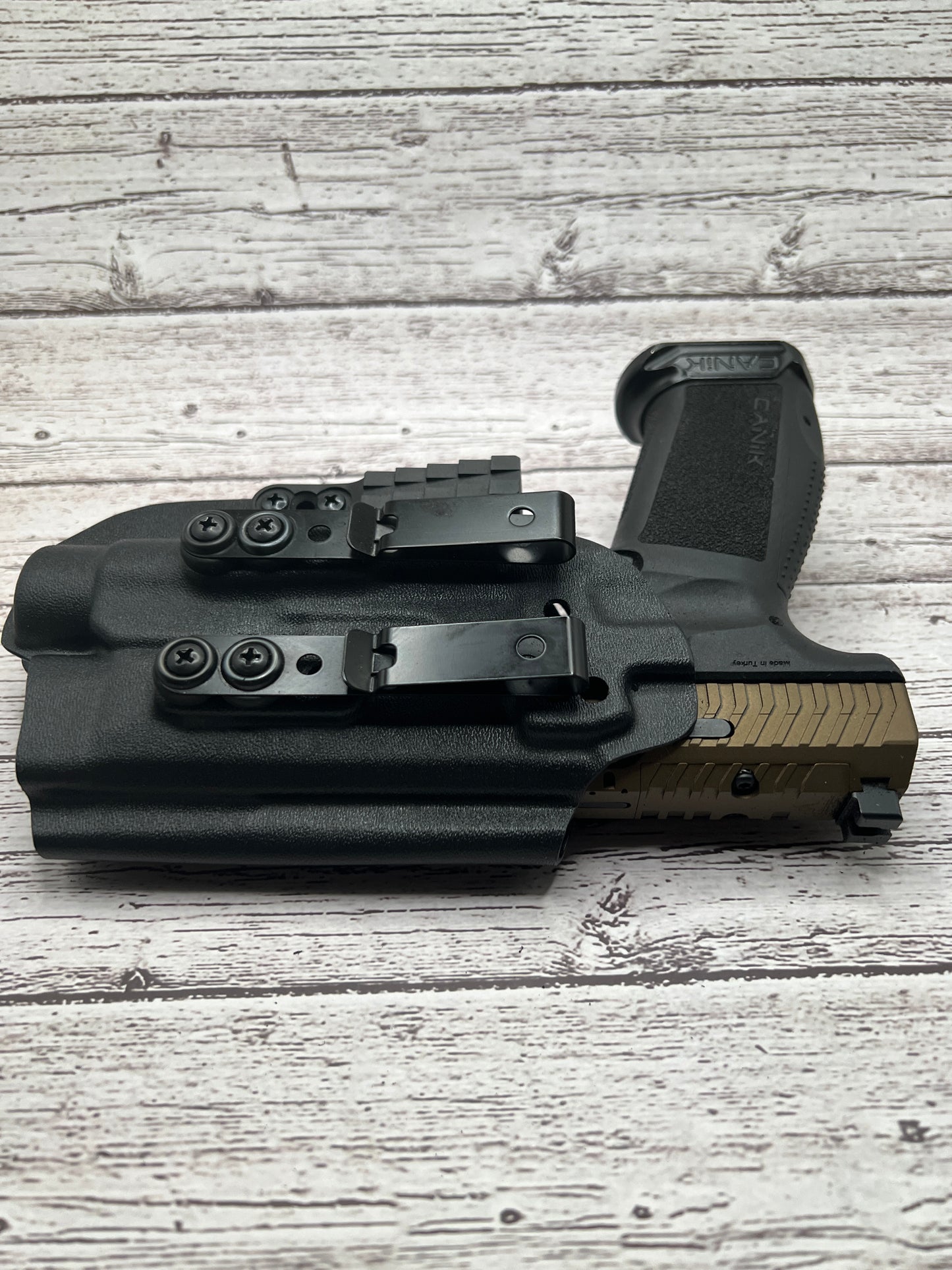 IWB Light Bearing Holster for Canik TTI COMBAT Pistol