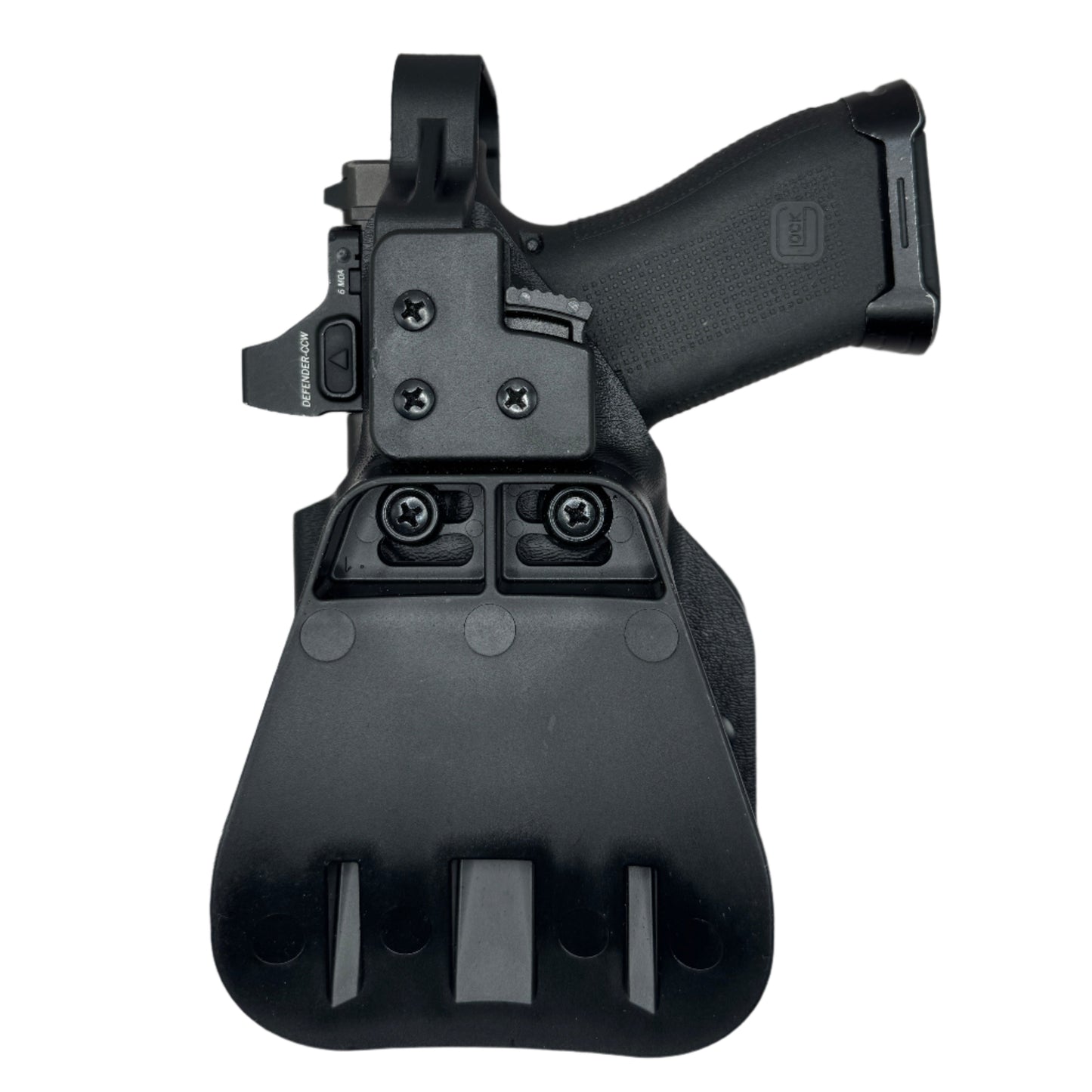 Level II Light bearing OWB Paddle Holster for Glock 43X Mos / 48 MOS Pistol Streamlight TLR-8Sub .