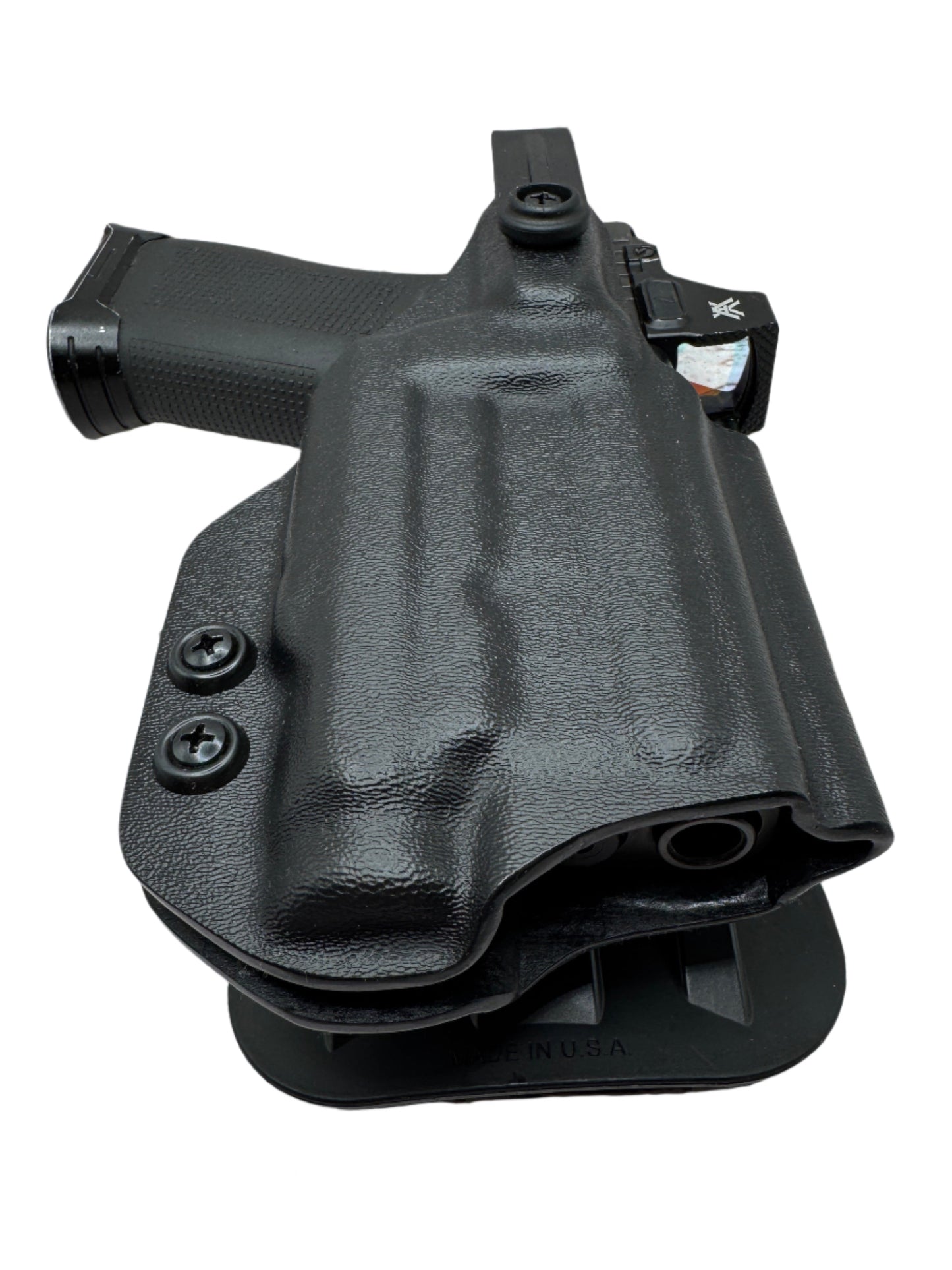 Level II Light bearing OWB Paddle Holster for Glock 43X Mos / 48 MOS Pistol Streamlight TLR-8Sub .