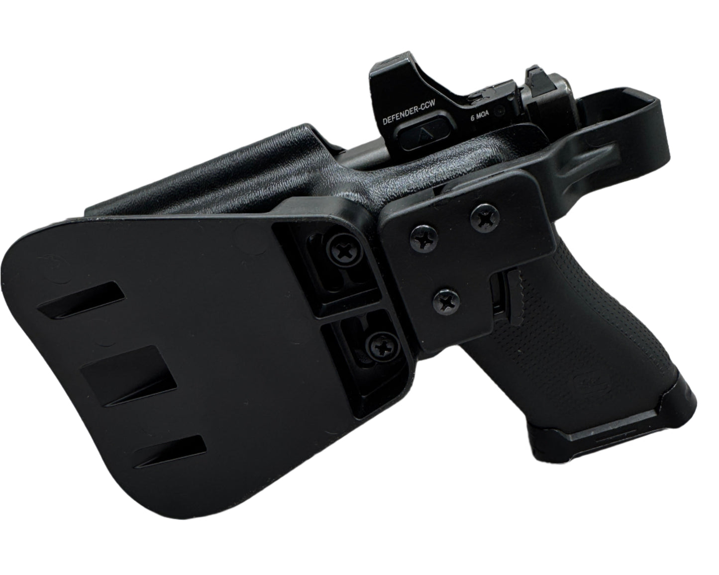 Level II Light bearing OWB Paddle Holster for Glock 43X Mos / 48 MOS Pistol Streamlight TLR-8Sub .