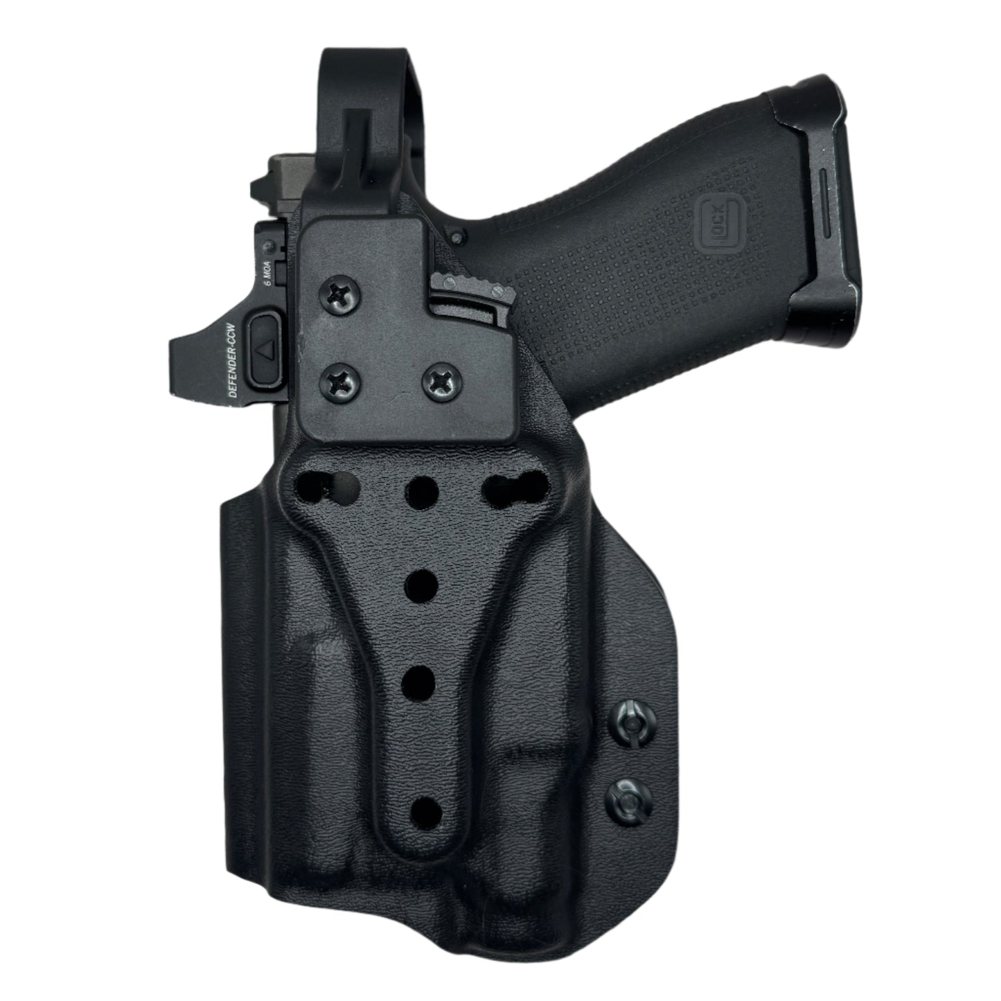 Level II Light bearing OWB Paddle Holster for Glock 43X Mos / 48 MOS Pistol Streamlight TLR-8Sub .